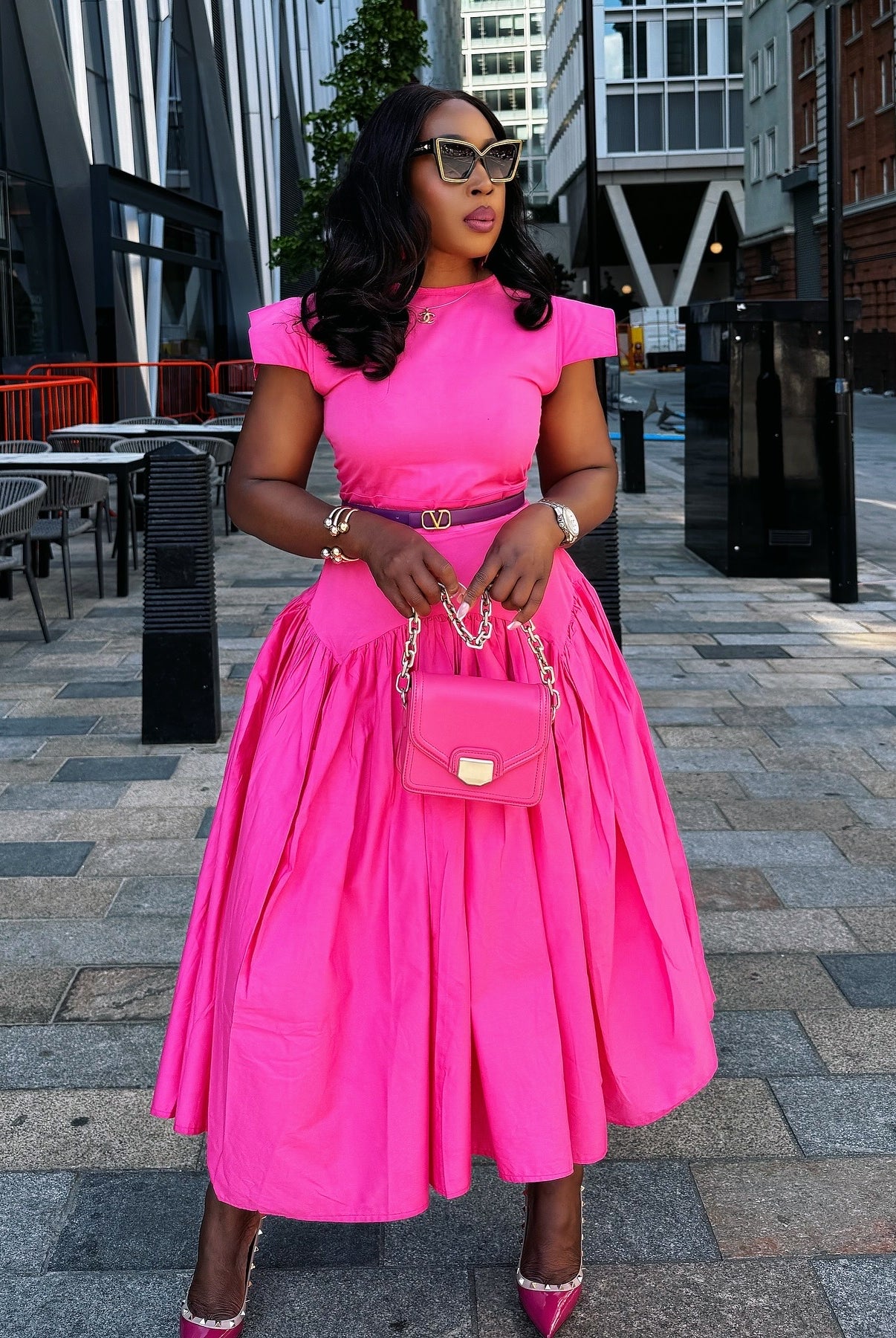 Handmade Cotton dress | wedding guest dress | African inspired midi dress | African print Dress | African Clothing Online Shop | Pink Cotton dress | Midi African dress UK | knee length African dress | Kintenge dress styles | african women's clothing | special occasion dress | kitenge dresses | Africa Dresses for Women | African dresses for wedding | Danshiki Dress | Trendy African Dress | Modern African Clothing | Modern African dress UK | African clothing UK