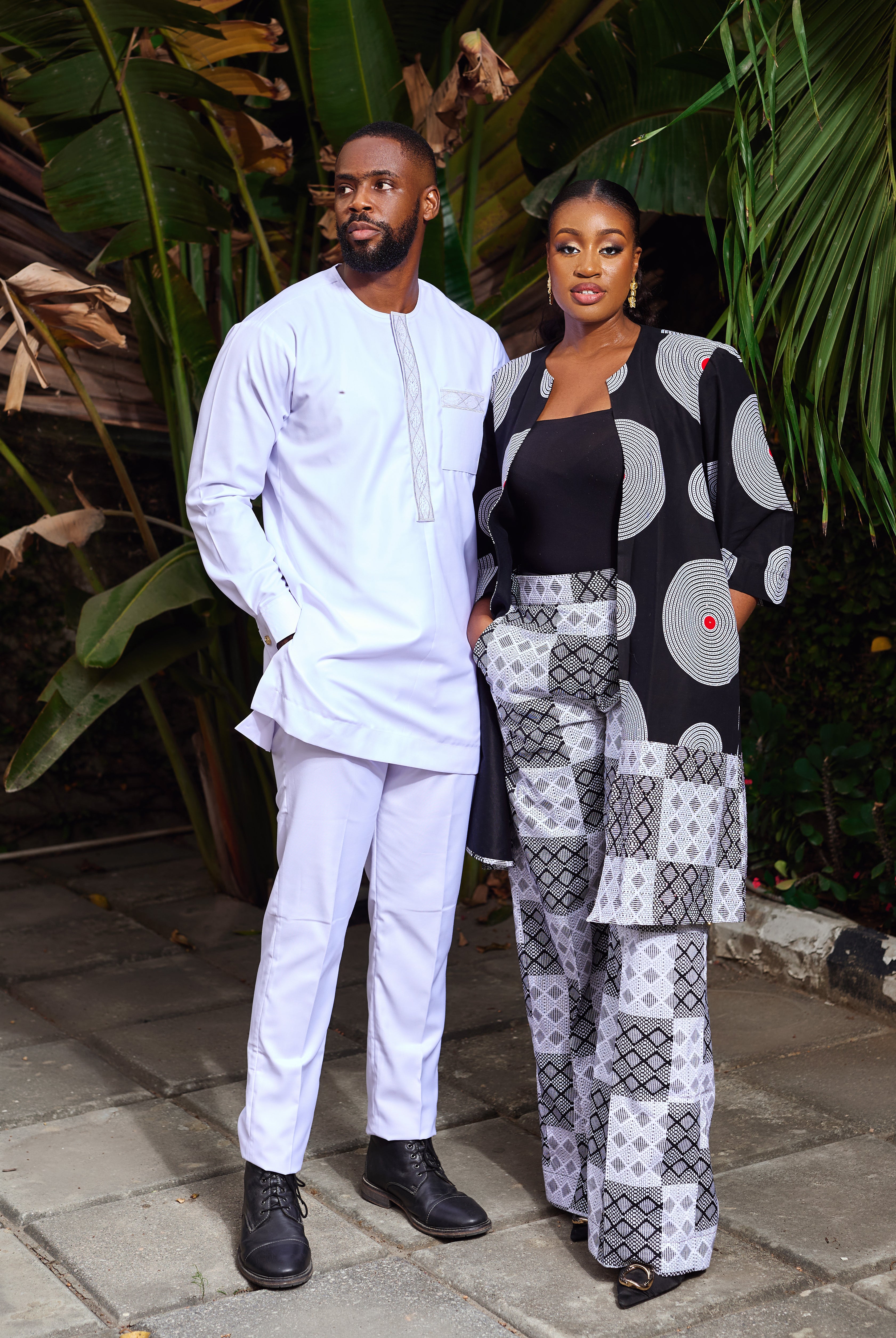 African Print outerwear | African print Jacket | Ankara kimono with headwrap| African Print Outerwear | Fall Fashion for African women | sustainable African Fashion | recycled African print clothing | Ethically sourced fashion | ethically sourced clothing | handmade clothing | African clothing for women | Ankara jacket | Tribal prints kimono | Floral African print clothing | Cotton Blazer | African print workwear | African clothing UK | Black-owned fashion brand | Kimono and Shorts set