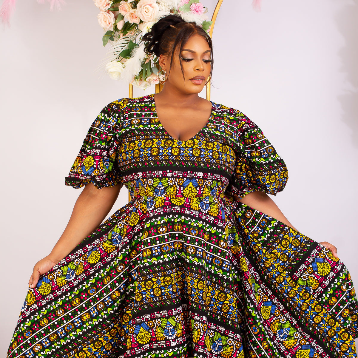 Shop Plus Size African Dress African print clothing UK CUMO London