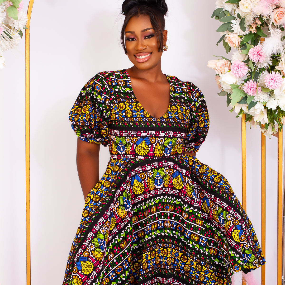 Shop Plus Size African Dress African print clothing UK CUMO London