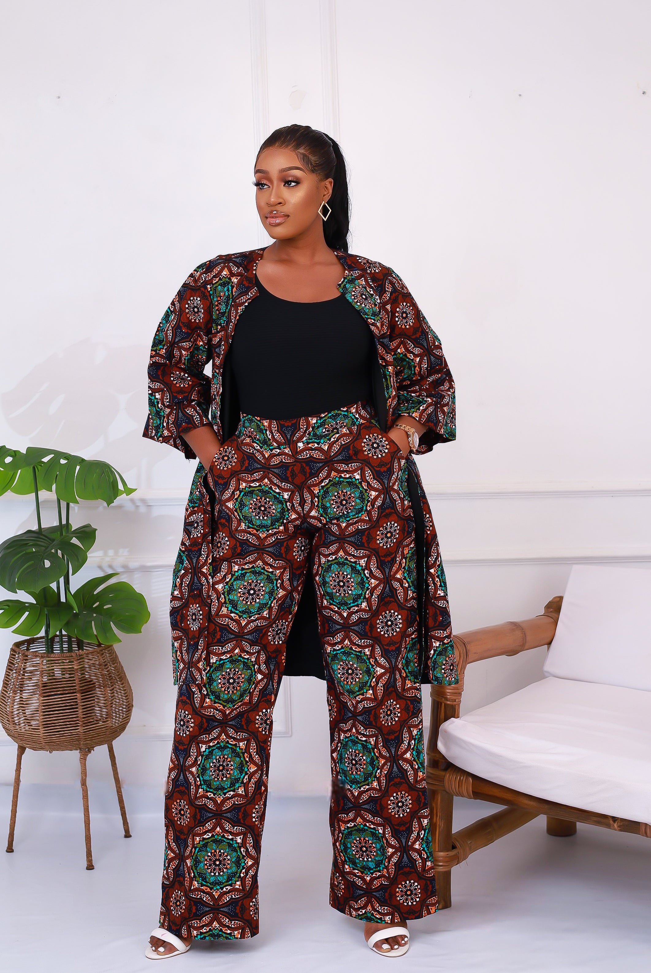 African Print Blazer | African print Jacket | African print Bomber Jacket | African Print Outerwear | Fall Fashion for African women | sustainable African Fashion | recycled African print clothing | Ethically sourced fashion | ethically sourced clothing | handmade clothing | African clothing for women | Ankara jacket | Tribal prints kimono | Floral African print clothing | Cotton Blazer | African print workwear | African clothing UK | Black-owned fashion brand | UK Based African Fashion Brand