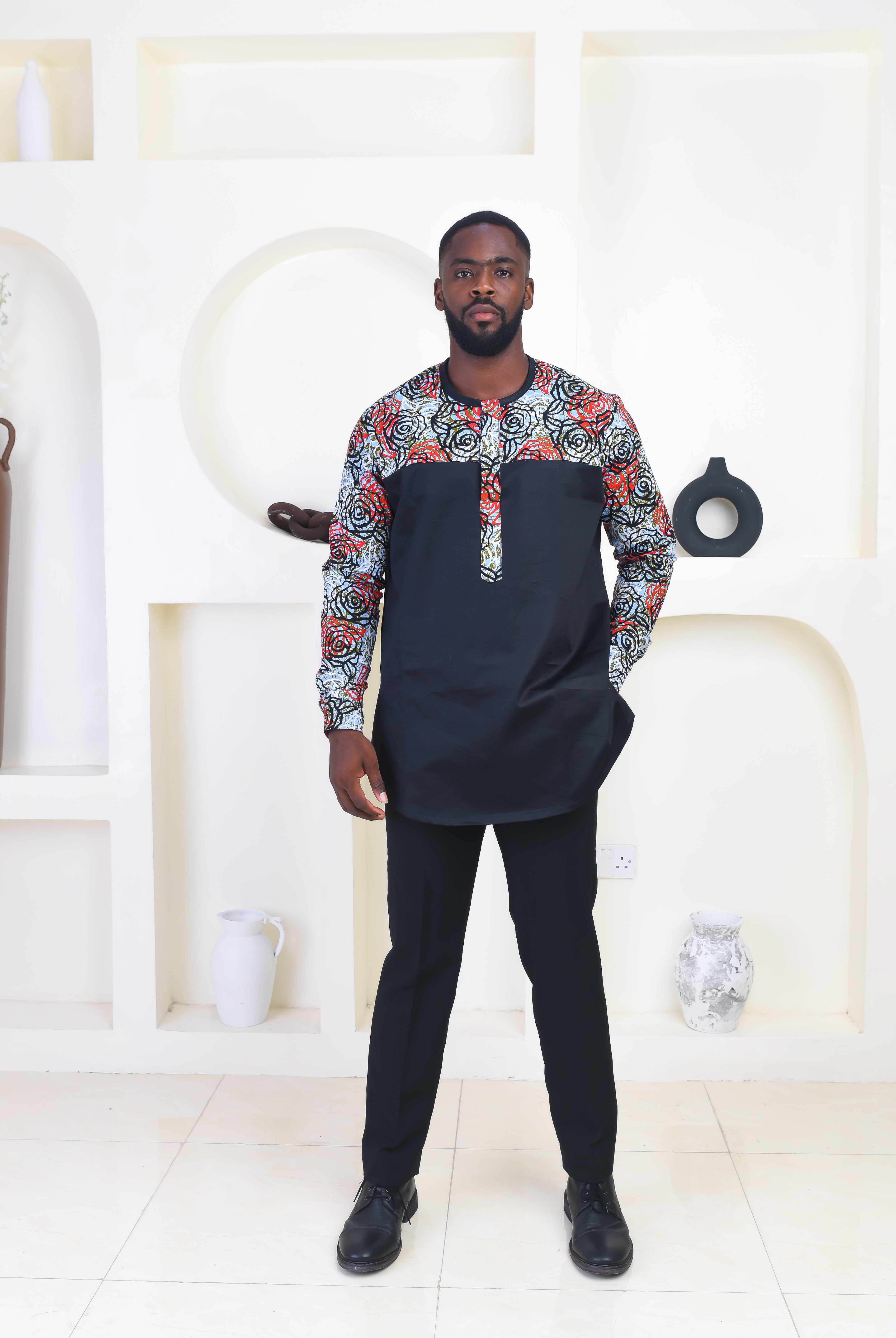 African print Shirt for Men | African Ankara Sweatshirt | African Clothing for Men | African print long sleeve shirt | Modern African Clothing for men | African shirt | Tribal pattern shirt for men | Ankara shirt | African print shorts | African print clothing UK | African print apparel | African Print clothing online | Trendy African clothing store | Buy African outfits for men | Matching African Print outfits | 2 pcs African print clothing