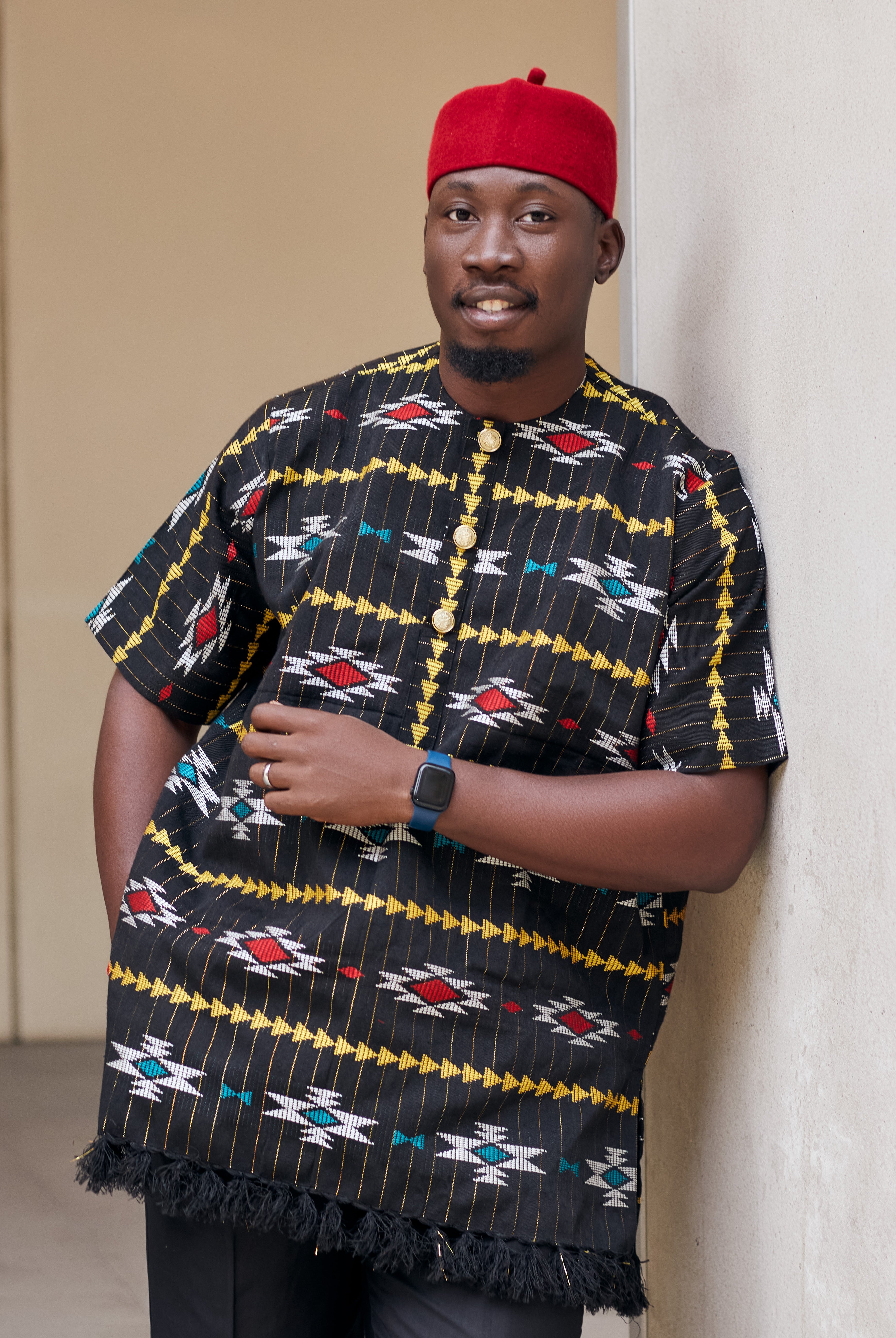 Igbo Chieftaincy Red Cap crafted for cultural ceremonies, weddings, Traditional Nigerian menswear with timeless heritage style. Shop authentic Chieftaincy Caps