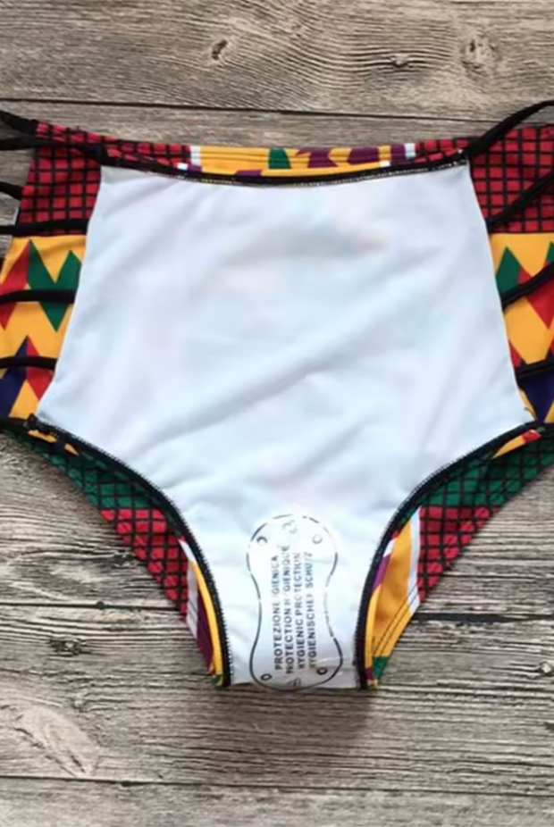 carnival outfit | African festival outfit | festival costume | Trendy African print swimwear | 2pc Swimwear made with kente prints | Ankara swimsuit for women | ethnic swim suits | tribal beachwear | Tribal swimwear | bathing suit made with African print kente | swimsuit handmade with kente african print | ethnic swimming costume | African print swimming costume