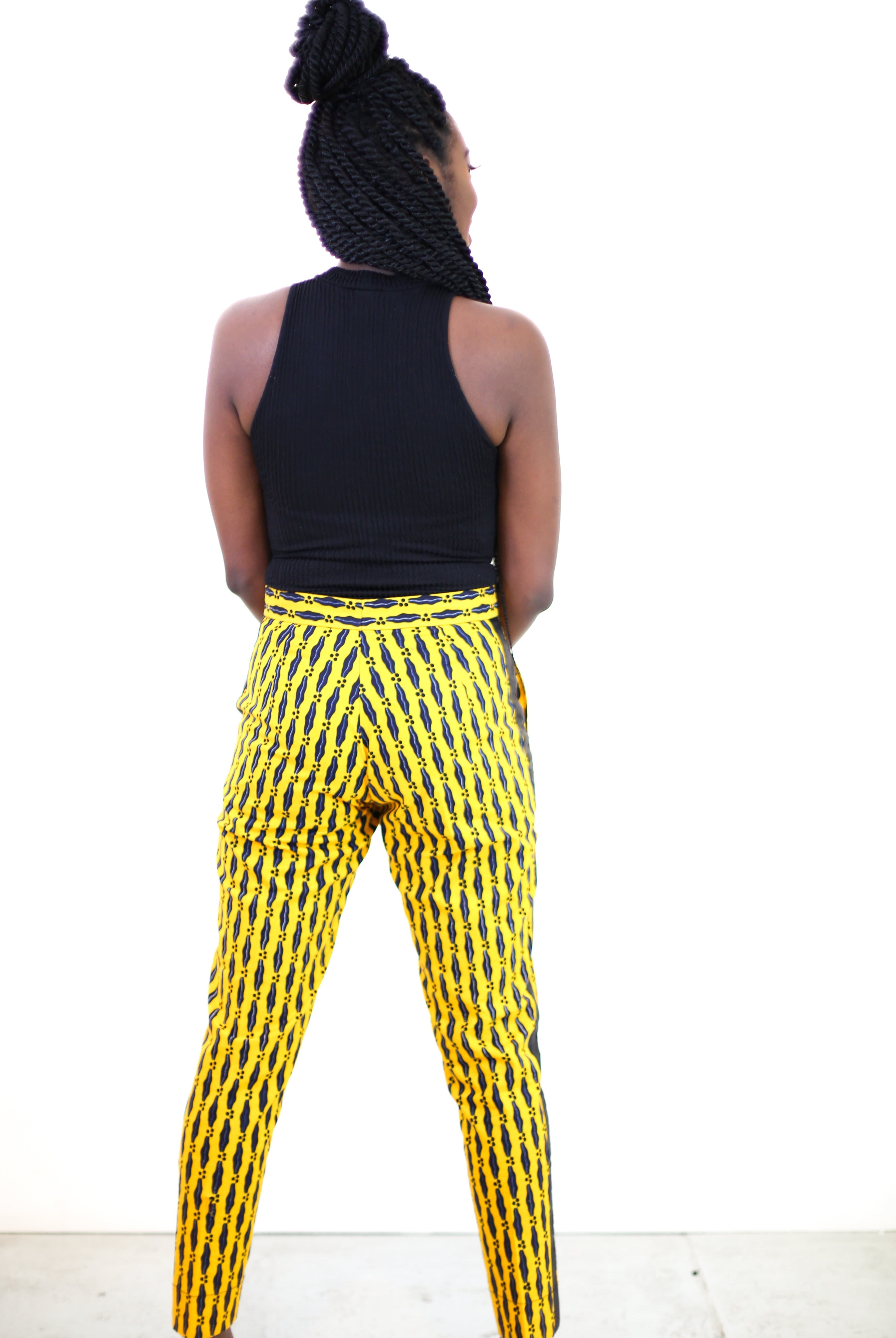 African Print Ankara Trousers - African Clothing from CUMO LONDON