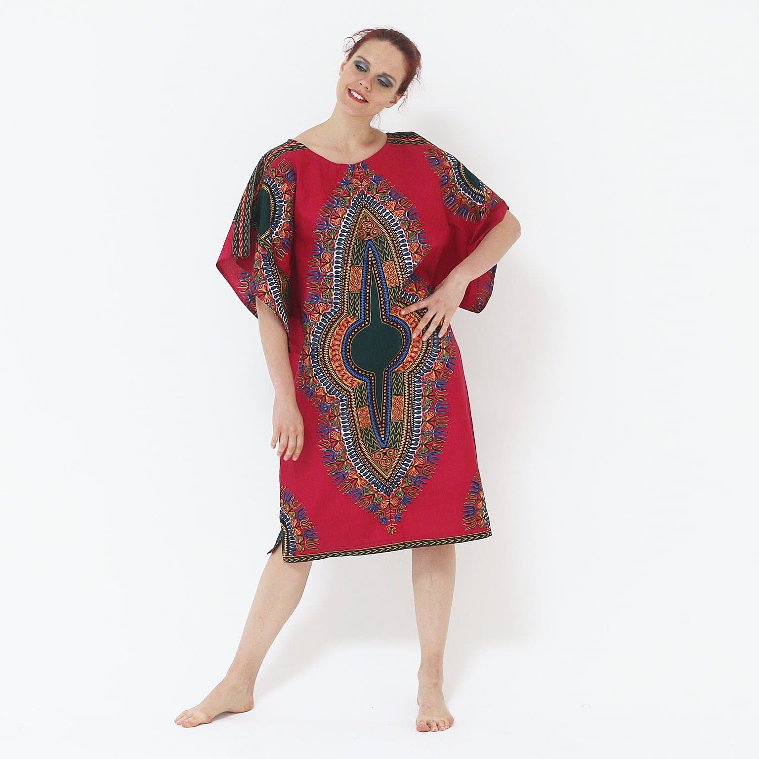 African Prints Danshiki Shirt (Unisex) - African Clothing from CUMO LONDON