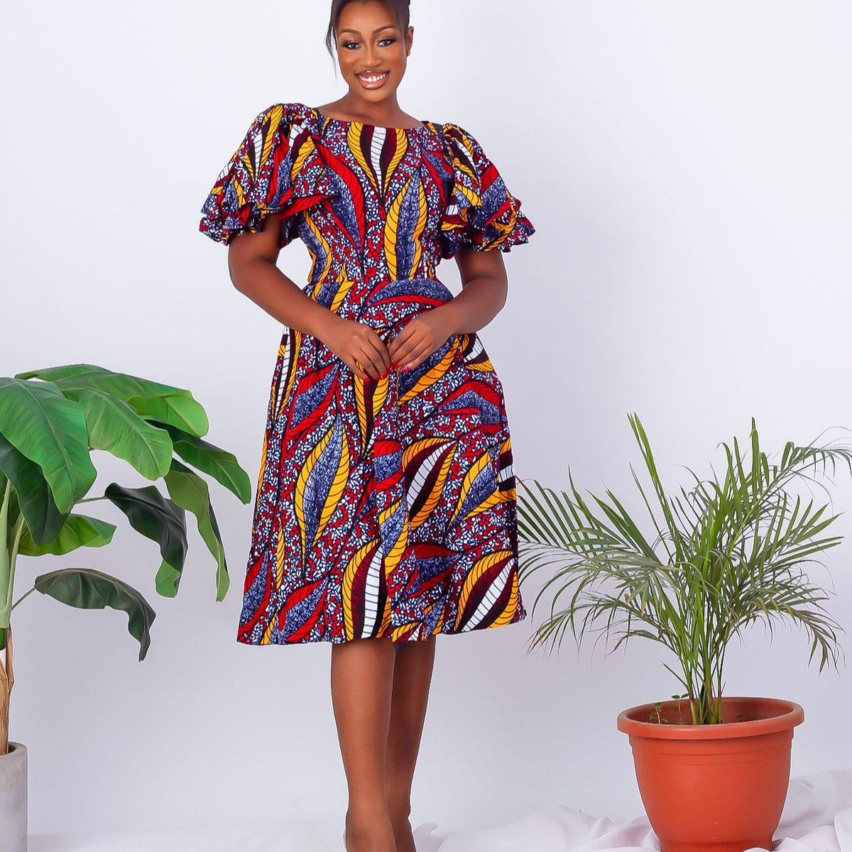 African Summer Dress African Clothing Online UK Shop CUMO London