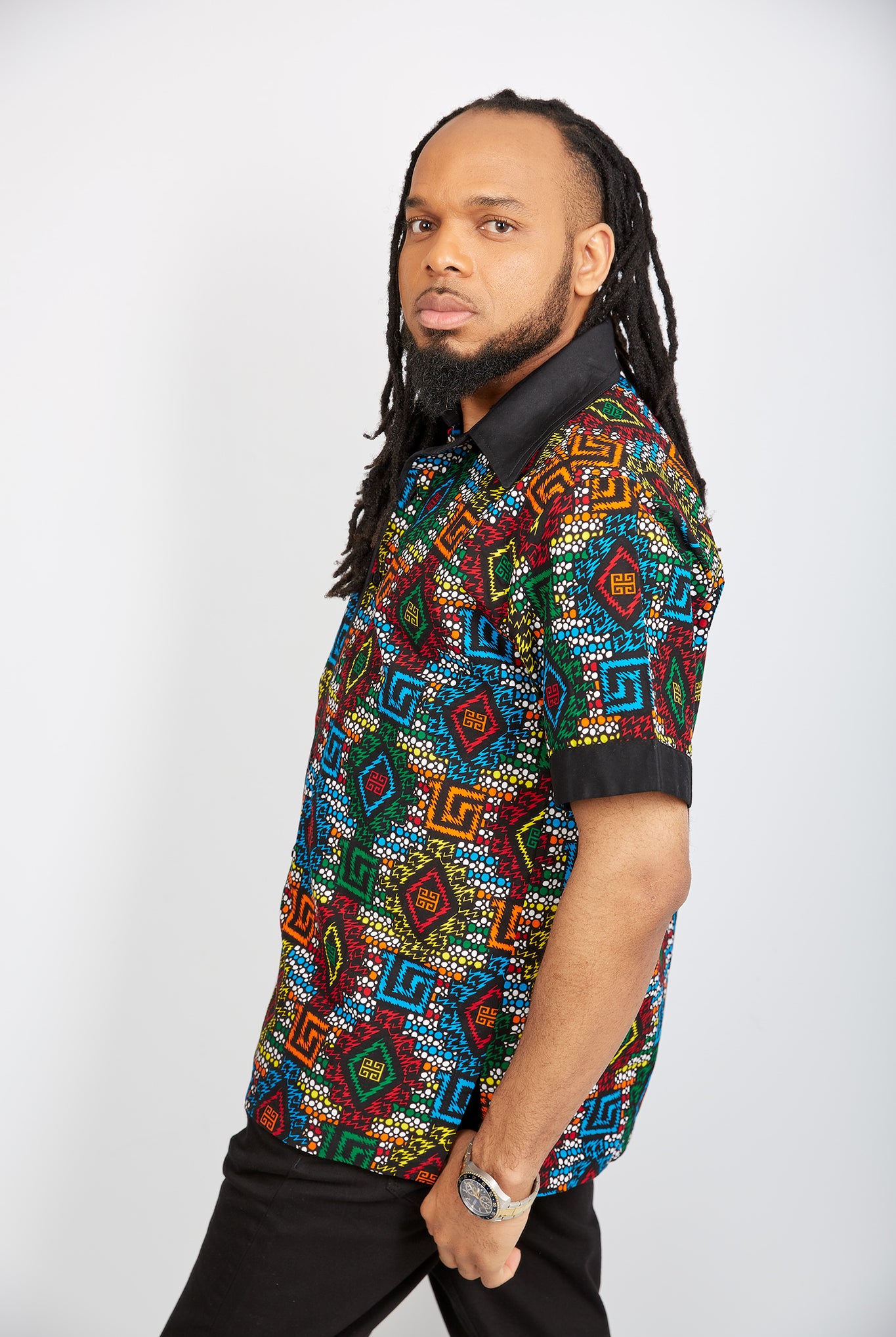 African print Shirt for Men | African Ankara Sweatshirt | African Clothing for Men | African print long sleeve shirt | Modern African Clothing for men | African shirt | Tribal pattern shirt for men | Ankara shirt | African print shorts | African print clothing UK | African print apparel | African Print clothing online | Trendy African clothing store | Buy African outfits for men | Matching African Print outfits | 2 pcs African print clothing