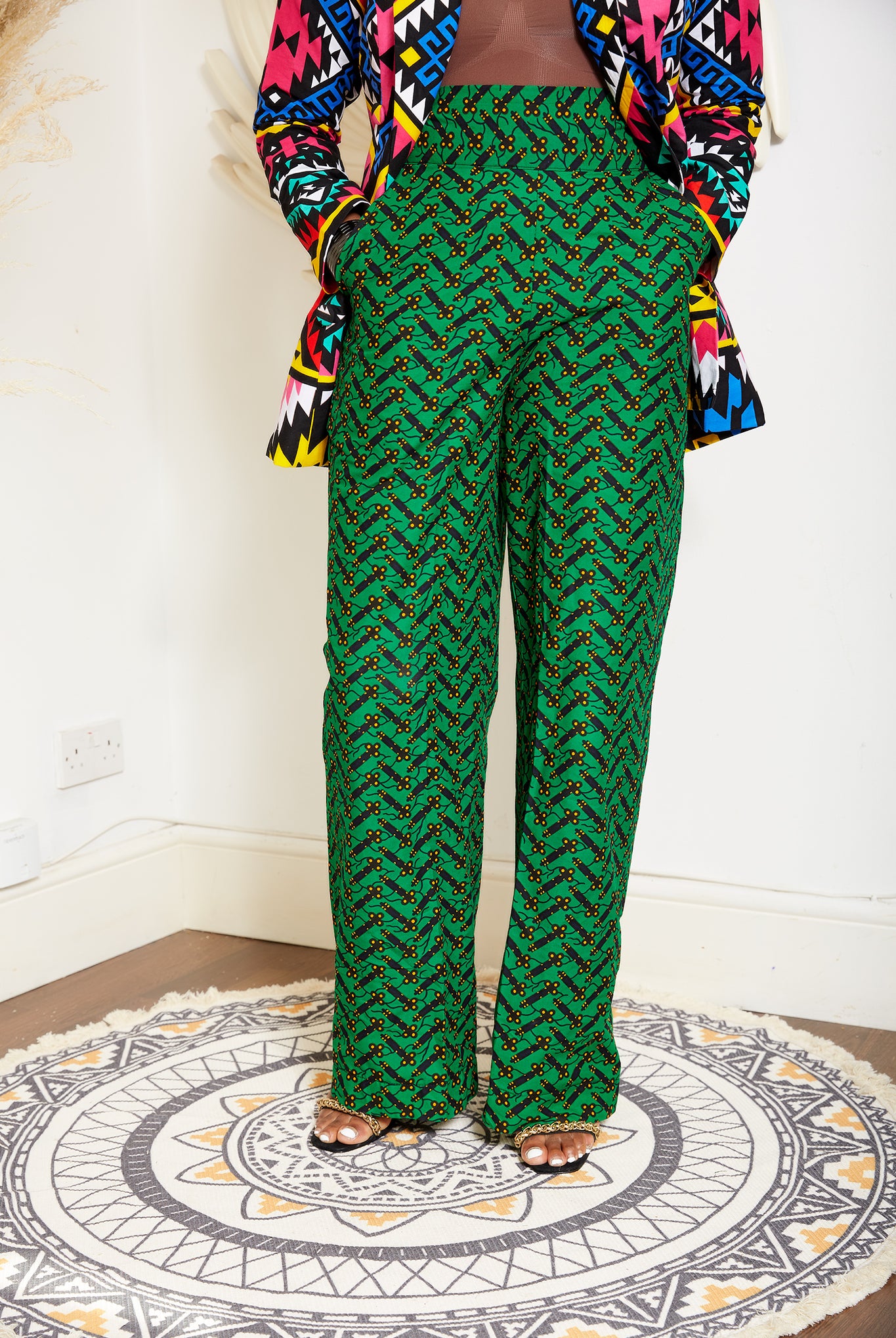 African print wide leg trousers | African print trousers UK | African print pants | African Print wide leg pants | African print clothing UK | Ready to wear African print pants | African Trouser styles | African clothing | African outfit | Ankara print  Trousers | Ankara pants for Women | Ankara Styles Trousers for ladies | African pallazo Trousers | Danshiki Trousers | High waist African print wide leg pants | African high waist pants| African loose fit Trousers | African print Trousers