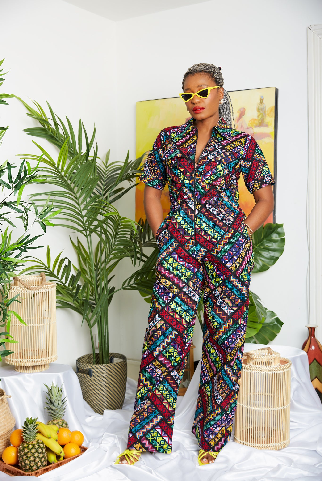 African Print Romper suit | African print Playsuit | African print Onesies | African Print Outerwear | Fall Fashion for African women | sustainable African Fashion | recycled African print clothing | Ethically sourced fashion | ethically sourced clothing | handmade clothing | African clothing for women | Ankara jacket | Tribal prints kimono | Floral African print clothing | Cotton Blazer | African print workwear | African clothing UK | Black-owned fashion brand | UK Based African Fashion Brand