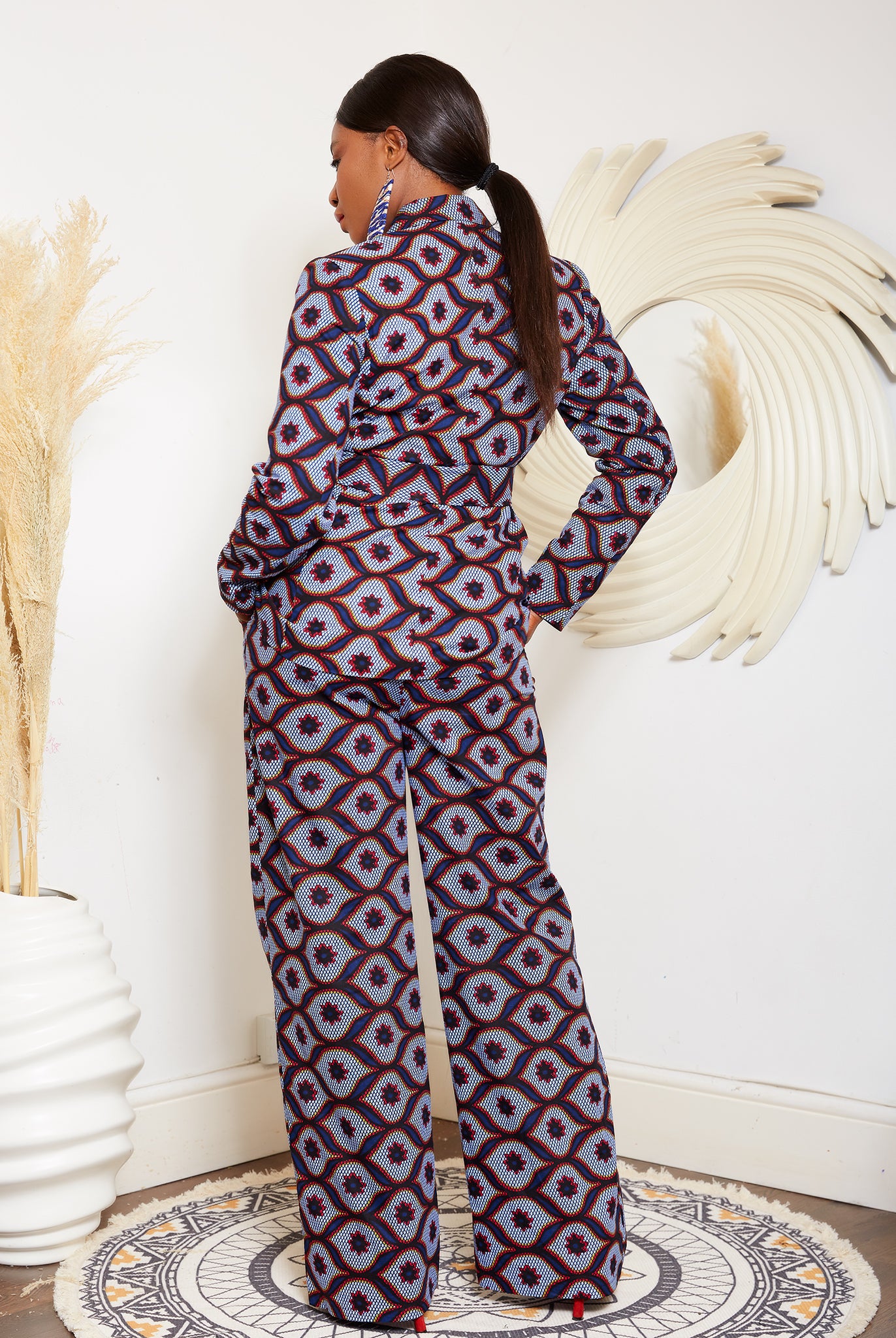 African Print Blazer | African print Jacket | African print Bomber Jacket | African Print Outerwear | Fall Fashion for African women | sustainable African Fashion | recycled African print clothing | Ethically sourced fashion | ethically sourced clothing | handmade clothing | African clothing for women | Ankara jacket | Tribal prints kimono | Floral African print clothing | Cotton Blazer | African print workwear | African clothing UK | Black-owned fashion brand | UK Based African Fashion Brand