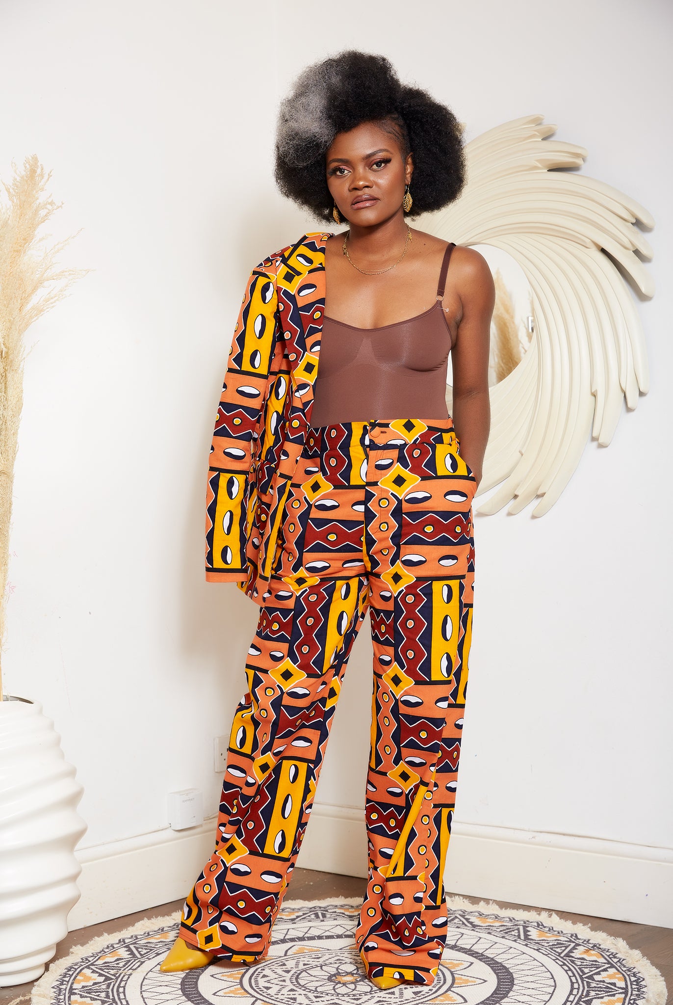 African print wide leg trousers | African print trousers UK | African print pants | African Print wide leg pants | African print clothing UK | Ready to wear African print pants | African Trouser styles | African clothing | African outfit | Ankara print  Trousers | Ankara pants for Women | Ankara Styles Trousers for ladies | African pallazo Trousers | Danshiki Trousers | High waist African print wide leg pants | African high waist pants| African loose fit Trousers | African print Trousers