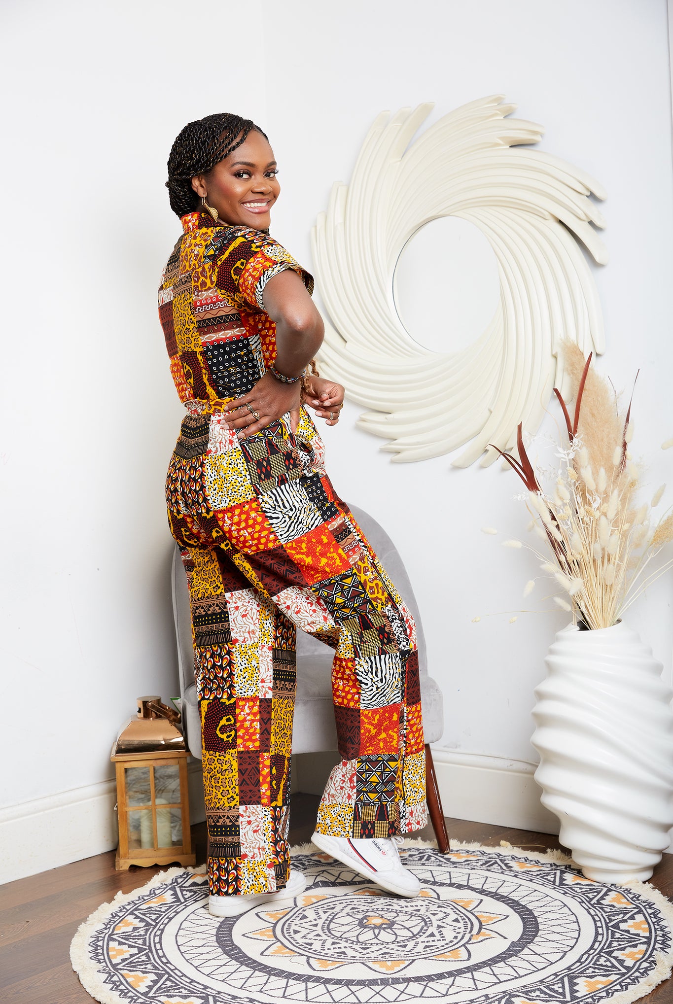 African Print Romper suit | African print Playsuit | African print Onesies | African Print Outerwear | Fall Fashion for African women | sustainable African Fashion | recycled African print clothing | Ethically sourced fashion | ethically sourced clothing | handmade clothing | African clothing for women | Ankara jacket | Tribal prints kimono | Floral African print clothing | Cotton Blazer | African print workwear | African clothing UK | Black-owned fashion brand | UK Based African Fashion Brand