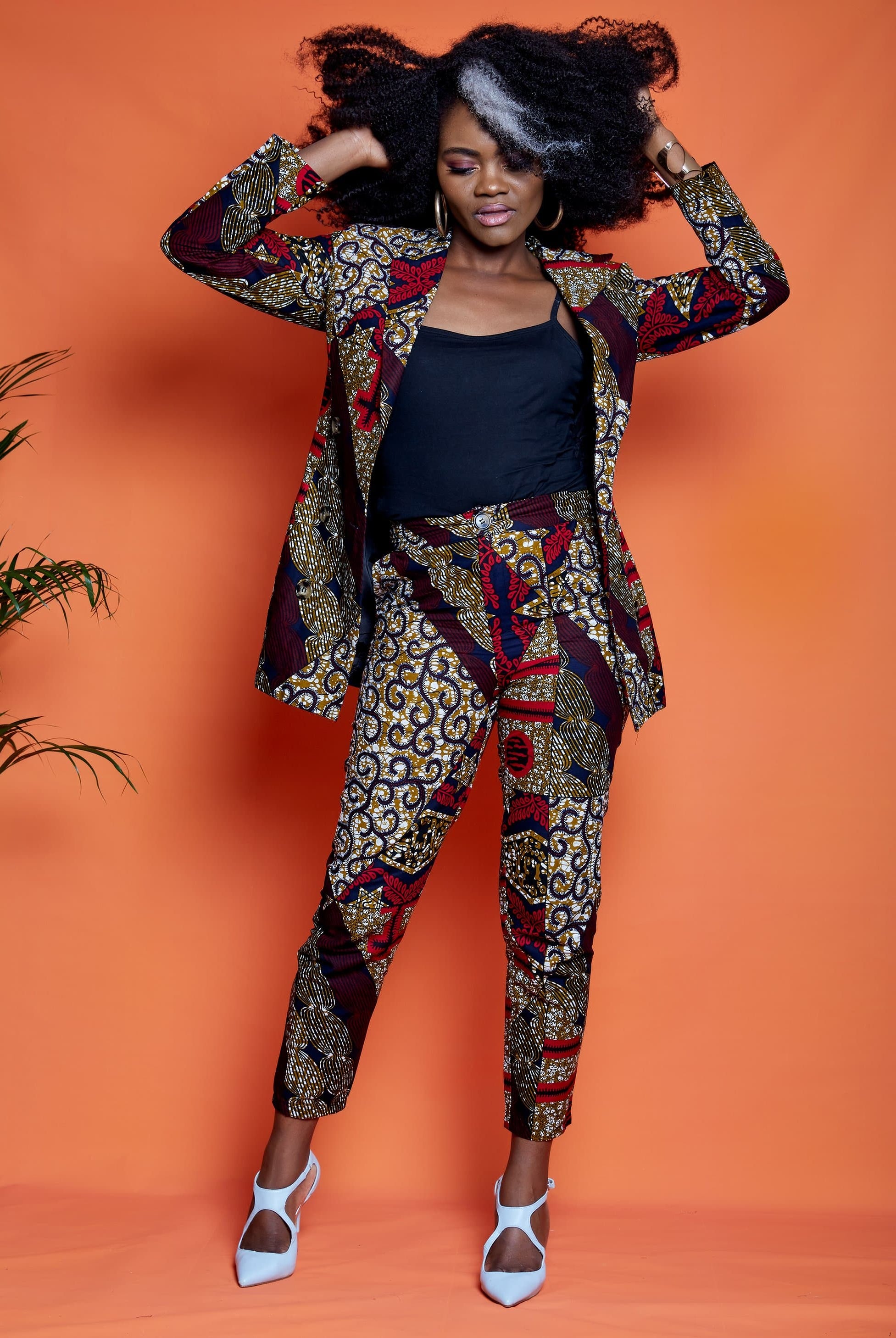 African Print Blazer | African print Jacket | African print Bomber Jacket | African Print Outerwear | Fall Fashion for African women | sustainable African Fashion | recycled African print clothing | Ethically sourced fashion | ethically sourced clothing | handmade clothing | African clothing for women | Ankara jacket | Tribal prints kimono | Floral African print clothing | Cotton Blazer | African print workwear | African clothing UK | Black-owned fashion brand | UK Based African Fashion Brand