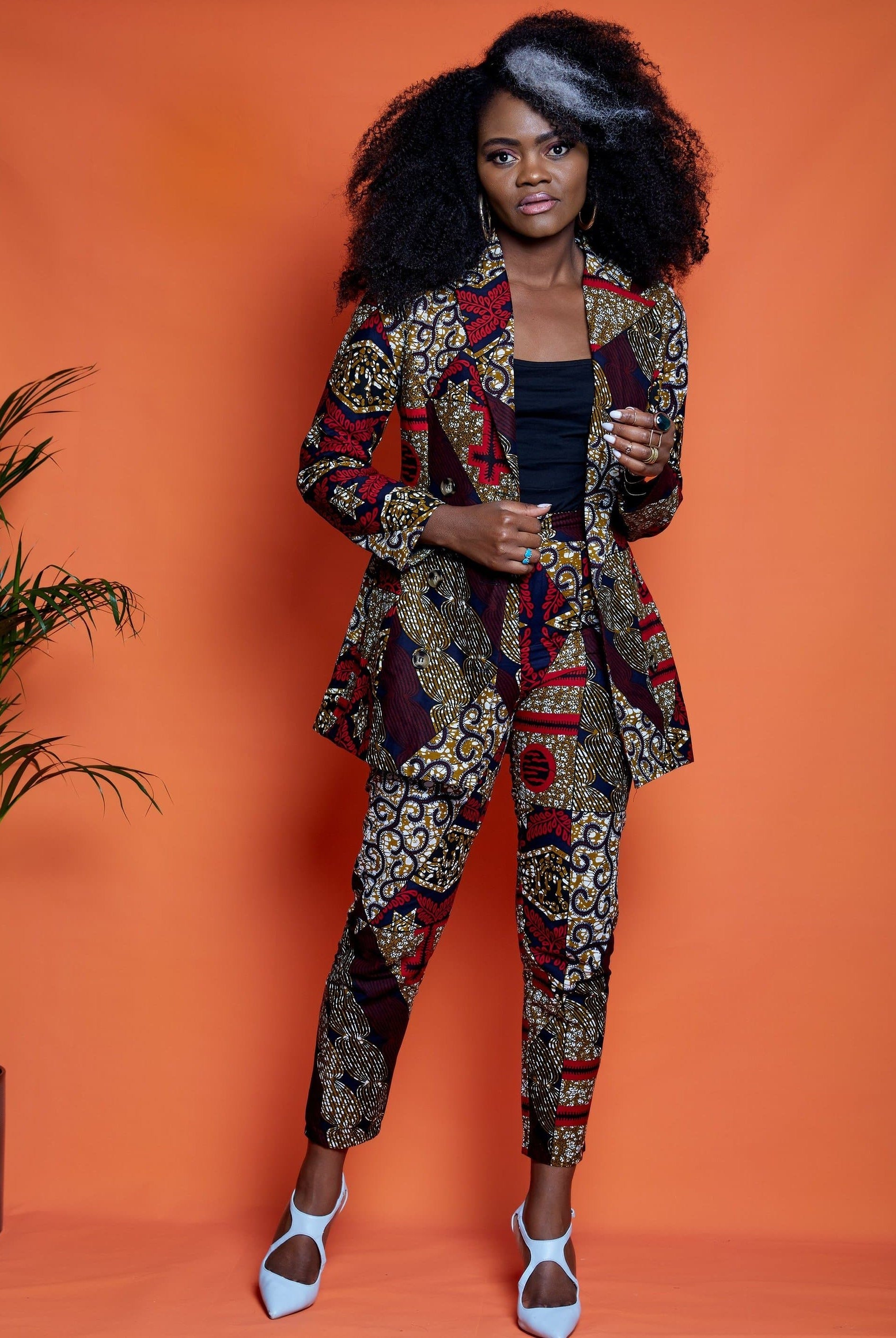 African Print Blazer | African print Jacket | African print Bomber Jacket | African Print Outerwear | Fall Fashion for African women | sustainable African Fashion | recycled African print clothing | Ethically sourced fashion | ethically sourced clothing | handmade clothing | African clothing for women | Ankara jacket | Tribal prints kimono | Floral African print clothing | Cotton Blazer | African print workwear | African clothing UK | Black-owned fashion brand | UK Based African Fashion Brand