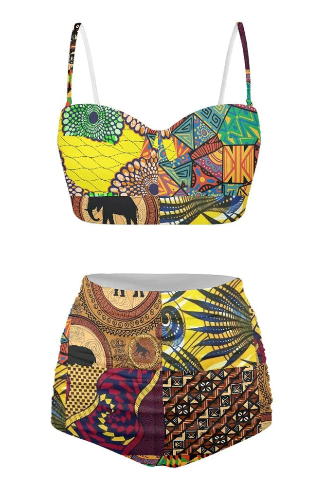 Ankara swimwear | African print swimwear | African Print bikini | Ankara Bikini | African print beachwear | 2pc African print swimsuit |  Tribal print Bikini| Ankara bikini | Ankara swimsuit | Ankara print bikini | Ankara Print swimsuit | Ankara print beachwear | Tribal holiday accessory | African holiday outfit | African print swim set |  African print 2pc swimwear