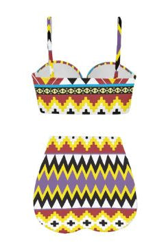 carnival outfit | African festival outfit | festival costume | Trendy African print swimwear | 2pc Swimwear made with kente prints | Ankara swimsuit for women | ethnic swim suits | tribal beachwear | Tribal swimwear | bathing suit made with African print kente | swimsuit handmade with kente african print | ethnic swimming costume | African print swimming costume
