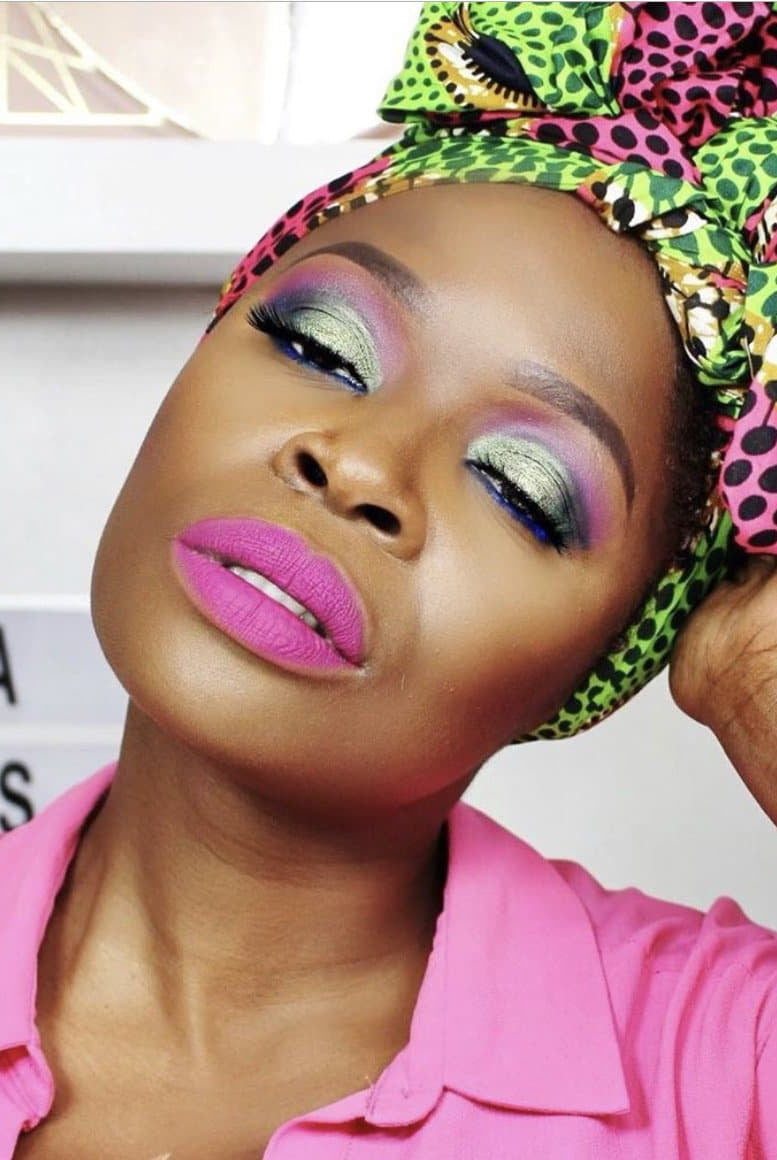 African Print Head wrap - Wande - African Clothing from CUMO LONDON