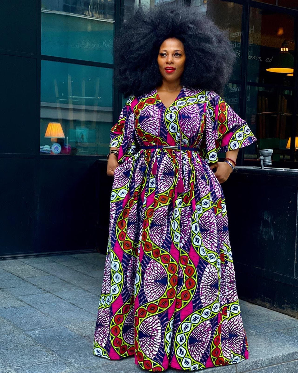 Maxi ankara dresses for plus size Clearance