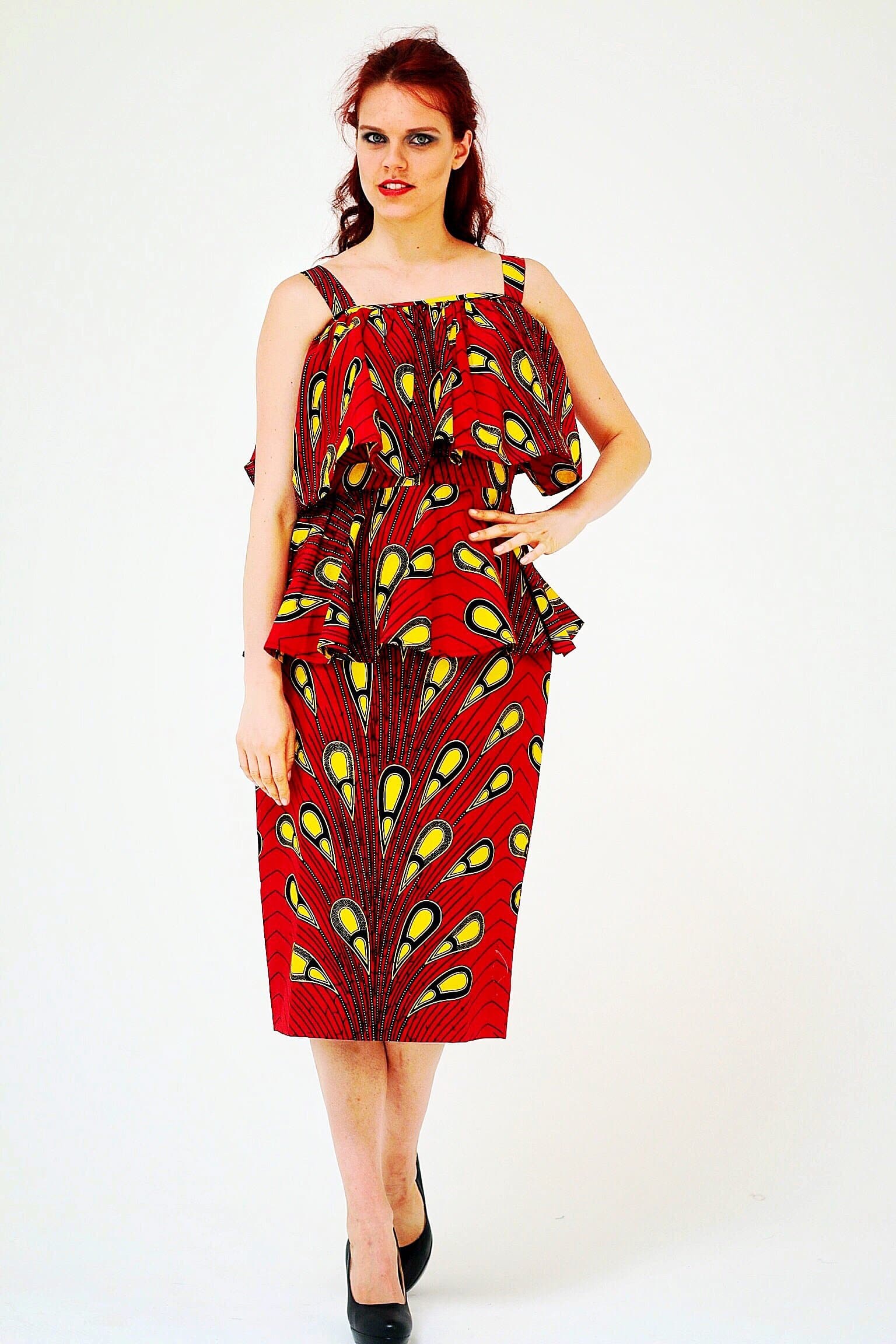 African Print Ankara batik Pencil skirts - African Clothing from CUMO LONDON