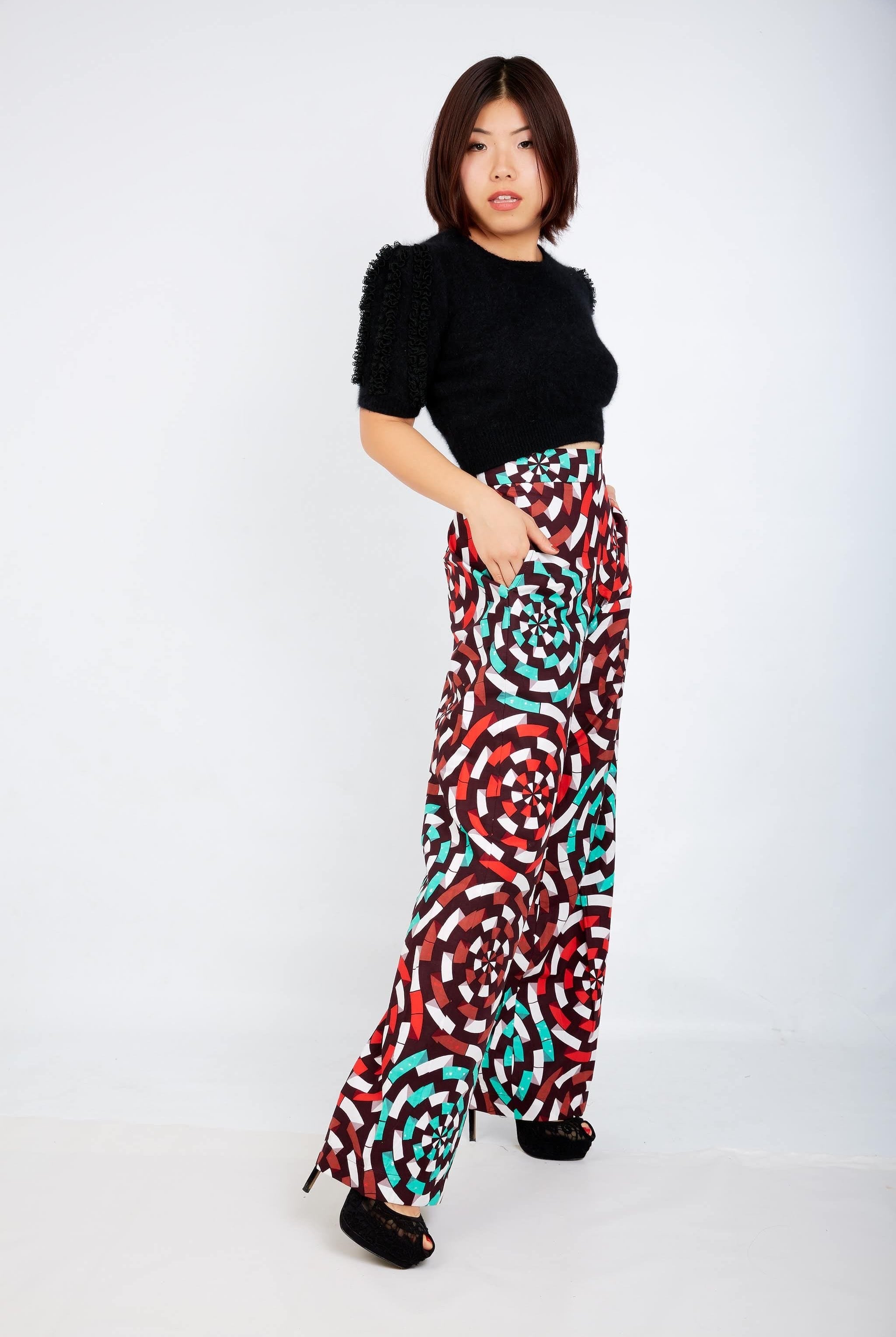 African Print Ankara Trousers - African Clothing from CUMO LONDON