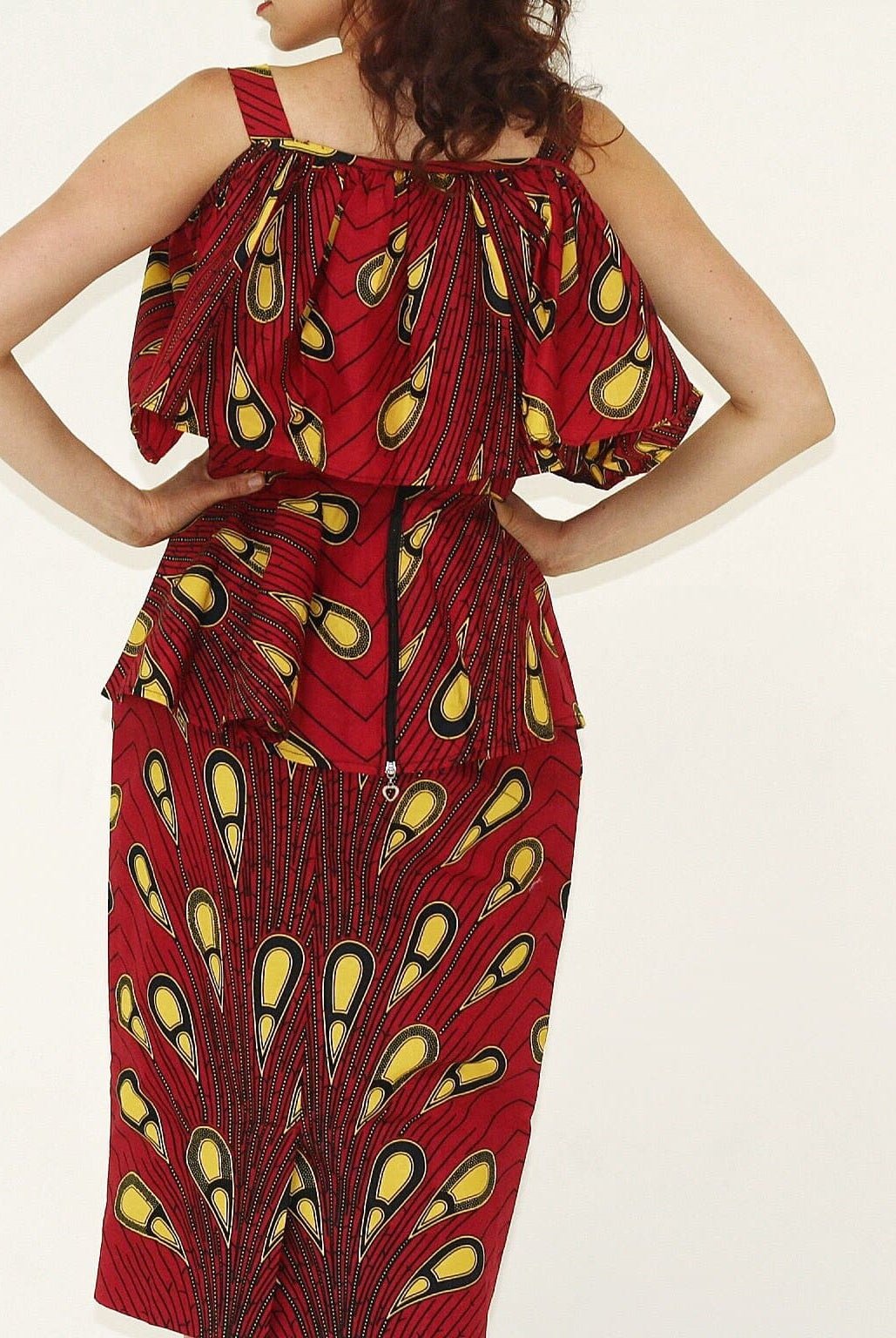 African Print Ankara batik Pencil skirts - African Clothing from CUMO LONDON