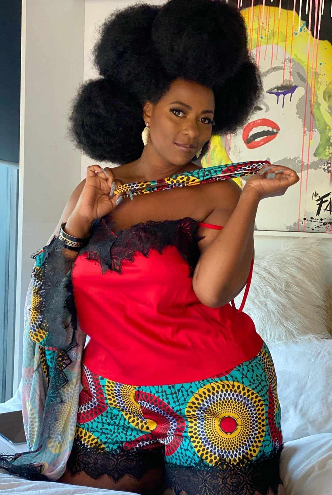 African sleepwear | African print Sleepwear | African print nightwear | African Print Pyjamas | Sleepwear for African women | sustainable nightwears | recycled nightwear | Ethically sourced fashion | ethically sourced clothing | handmade clothing | African clothing for women | Silk nightwear | Tribal prints | ethnic patterns | silk sleepwear | Sleepwear | African clothing UK | Black-owned fashion brand