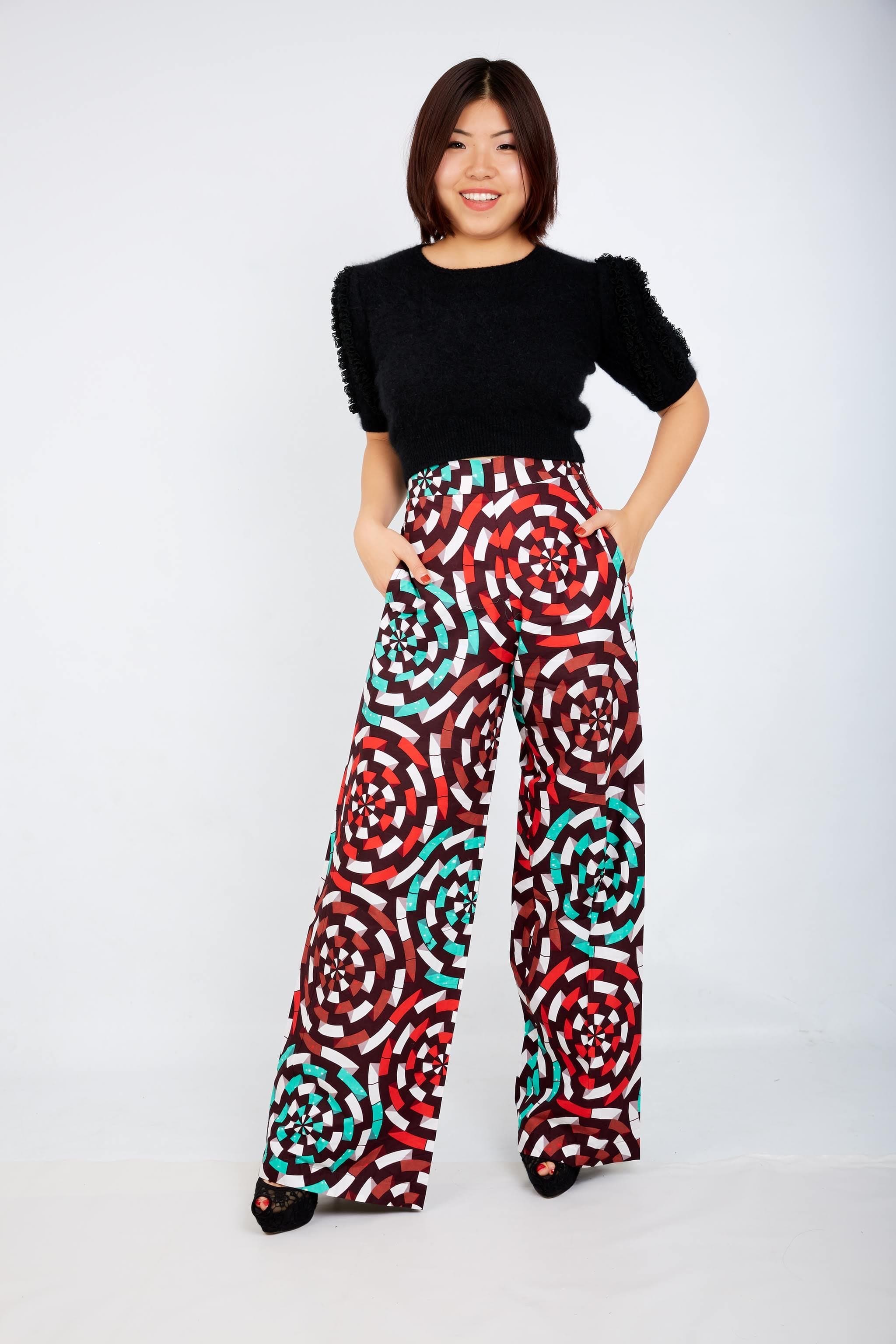 African Print Ankara Trousers - African Clothing from CUMO LONDON