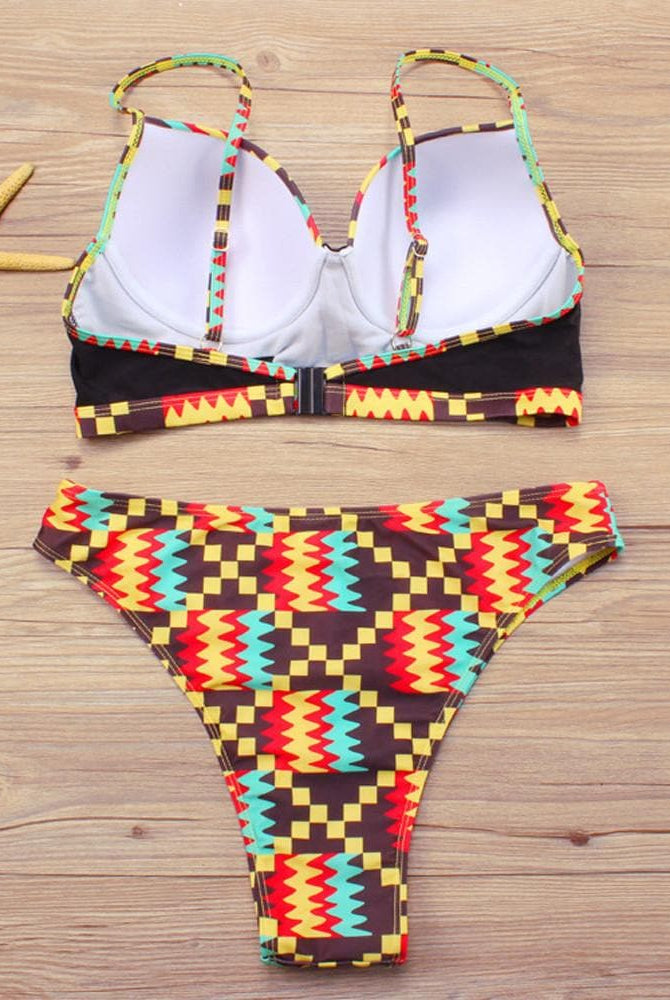 carnival outfit | African festival outfit | festival costume | Trendy African print swimwear | 2pc Swimwear made with kente prints | Ankara swimsuit for women | ethnic swim suits | tribal beachwear | Tribal swimwear | bathing suit made with African print kente | swimsuit handmade with kente african print | ethnic swimming costume | African print swimming costume