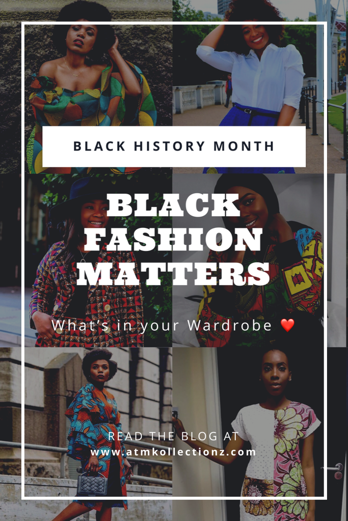 Black Fashion Matters in Celebration of Black History Month