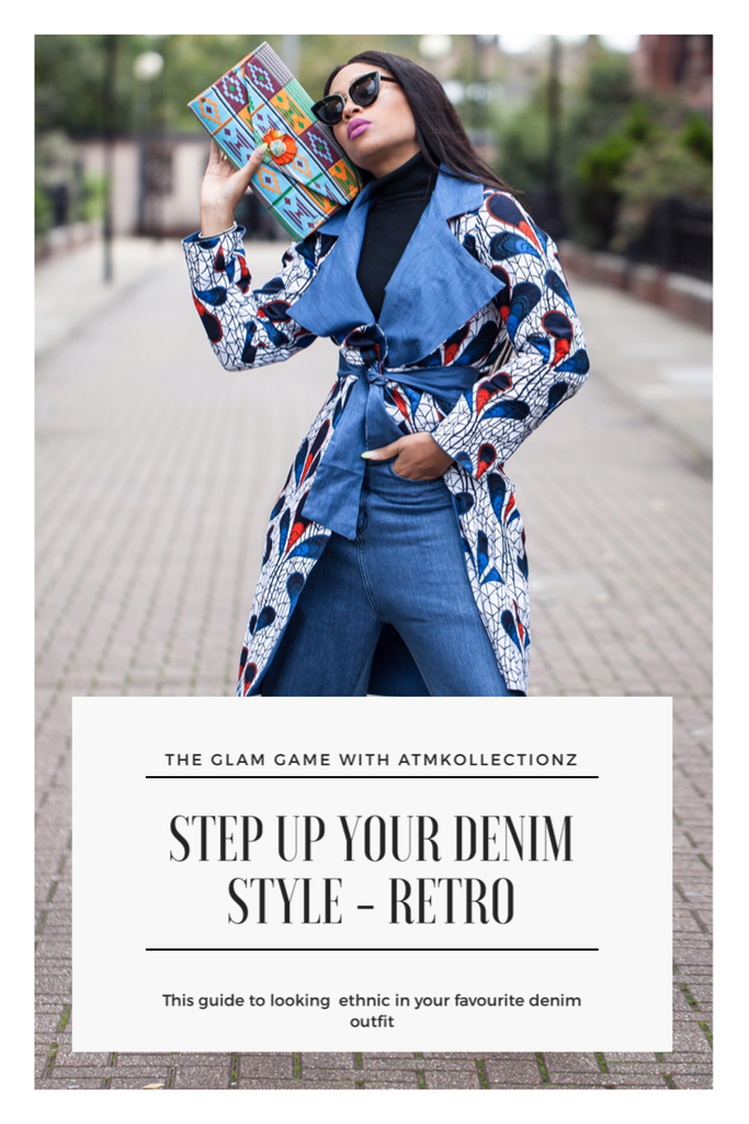 Inspired to create a contemporary look using my favourite denim