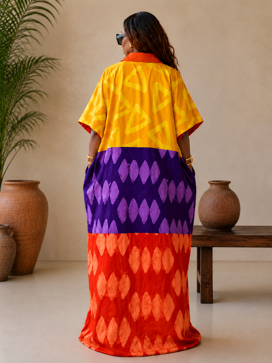 African Adire kampala dresses handmade with 100% cotton, Kampala tyed fabrics. Check out our range of African Kampala Adire dresses sustainable African Clothing handmade by local artisans in Africa. Kaftans, Boubou, Lounge wear, Bubu, comfortable boubou outfits, Plus size 