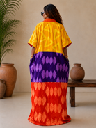 African Adire kampala dresses handmade with 100% cotton, Kampala tyed fabrics. Check out our range of African Kampala Adire dresses sustainable African Clothing handmade by local artisans in Africa. Kaftans, Boubou, Lounge wear, Bubu, comfortable boubou outfits, Plus size 