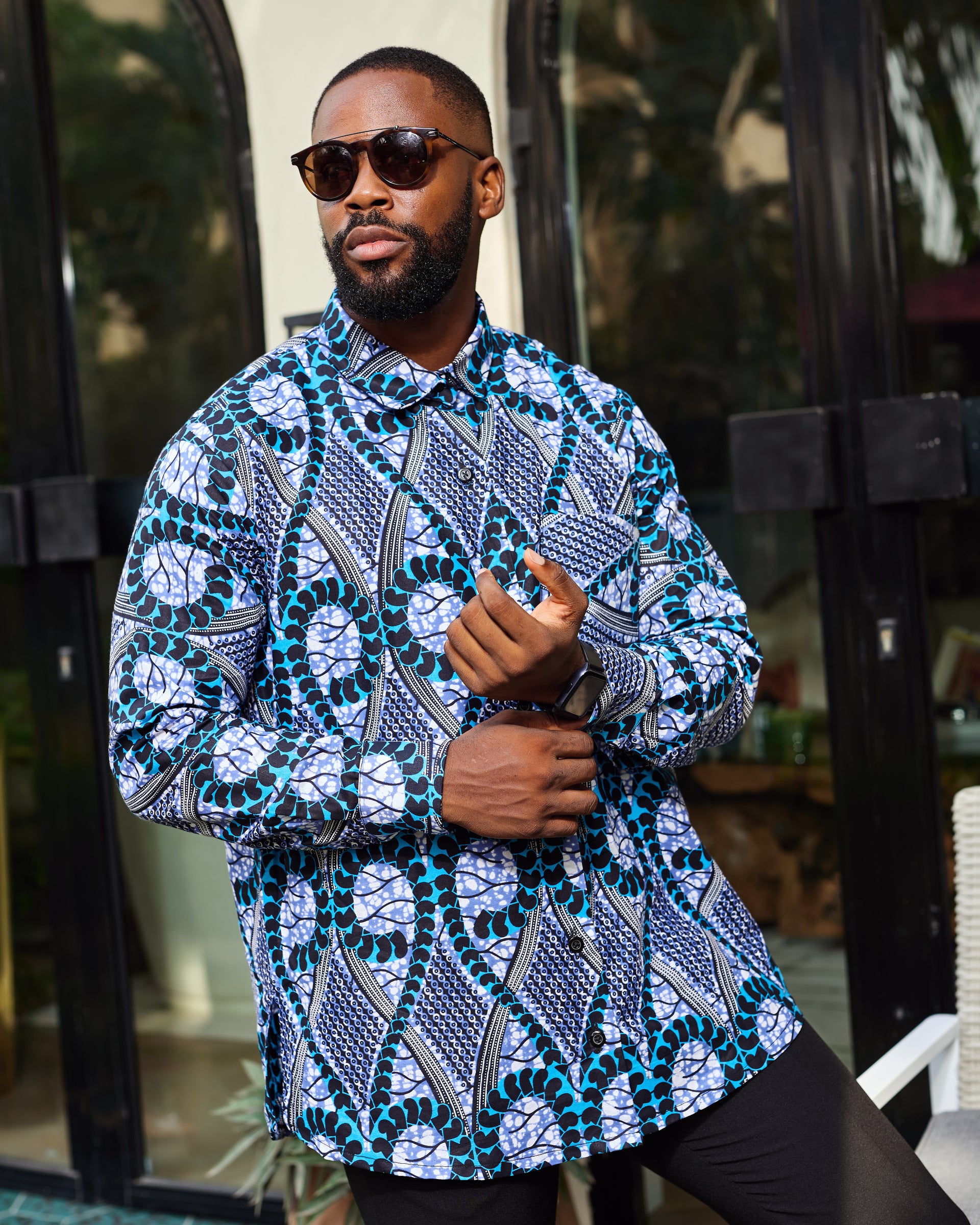 Shop African Men's Shirt African Clothing for Men UK CUMO