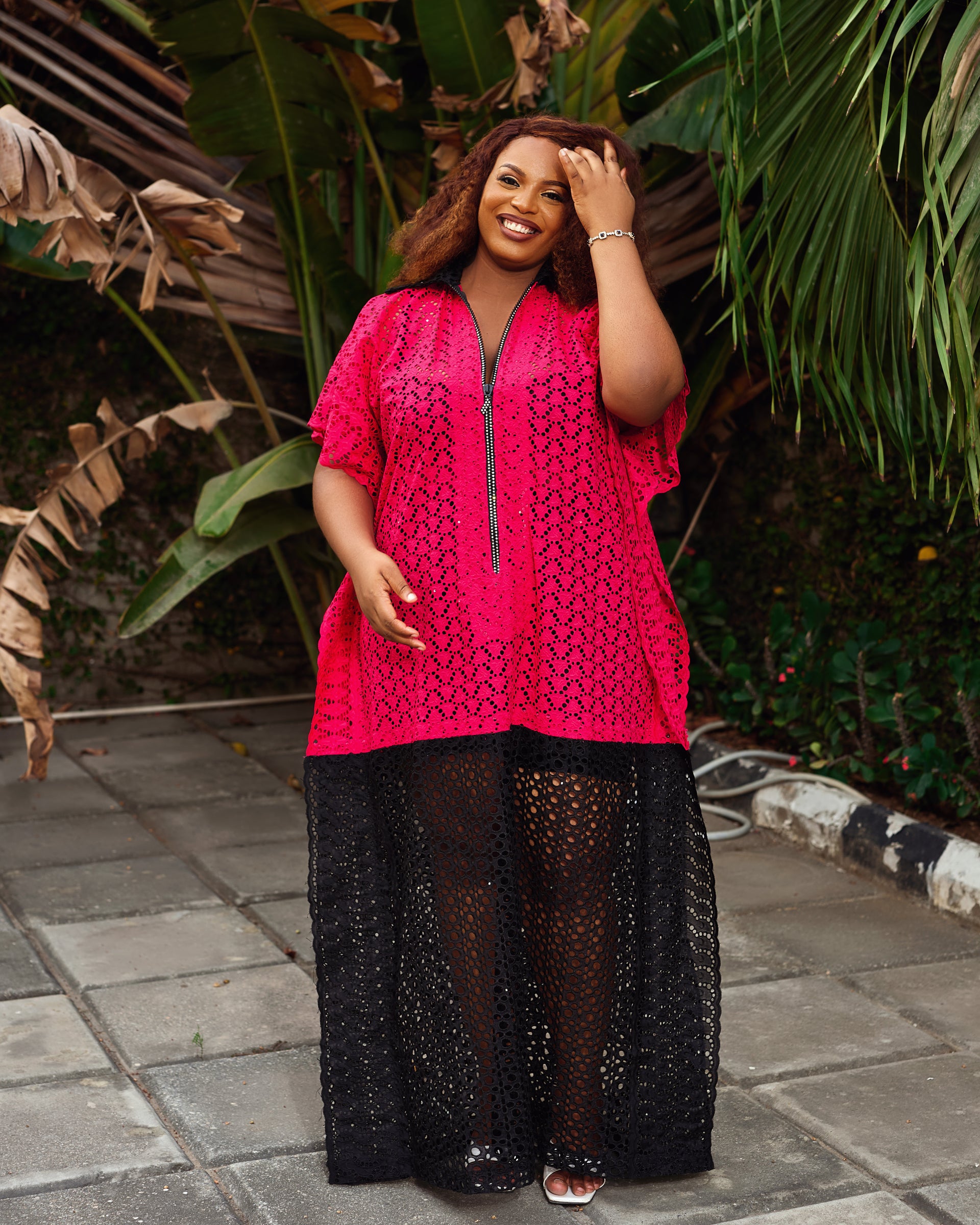 New in African Cotton Lace Kaftan Boubou Bubu Maxi Dress Nwanyiomma One  size