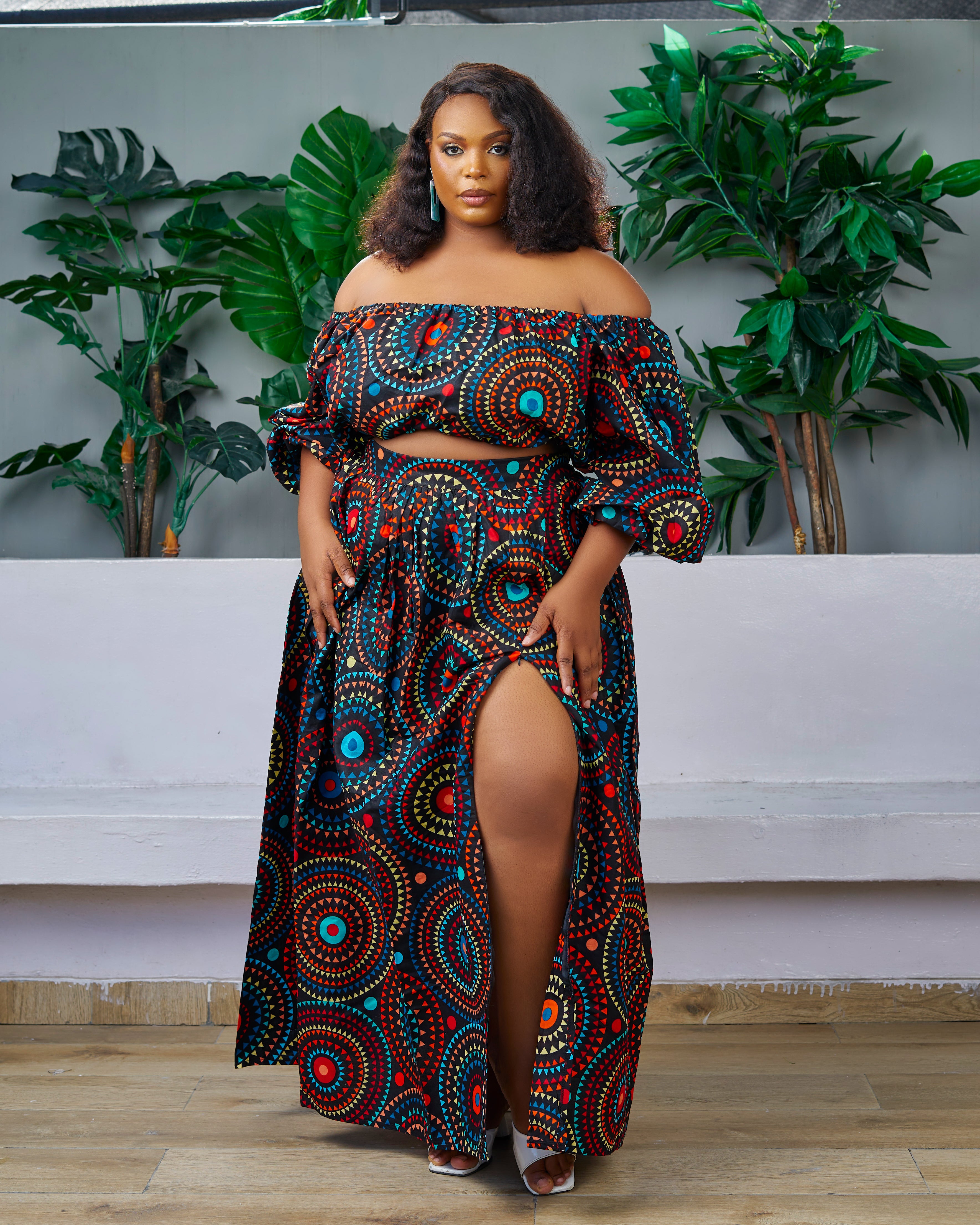 Ankara Maxi Long Skirt Xxl Size Plus Size African Print Skirts With