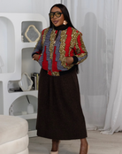 African Print Bomber Jacket | African print Biker Jacket | Ankara print Bomber Jacket | African Print Outerwear | African Winter  style for women | sustainable African Fashion | recycled African print clothing | Ethically sourced fashion | ethically sourced clothing | handmade clothing | African clothing for women | Ankara jacket | Tribal prints kimono | Floral African print clothing | Cotton Blazer | African print workwear | African clothing UK | Black-owned fashion brand | UK Based African Fashion Brand