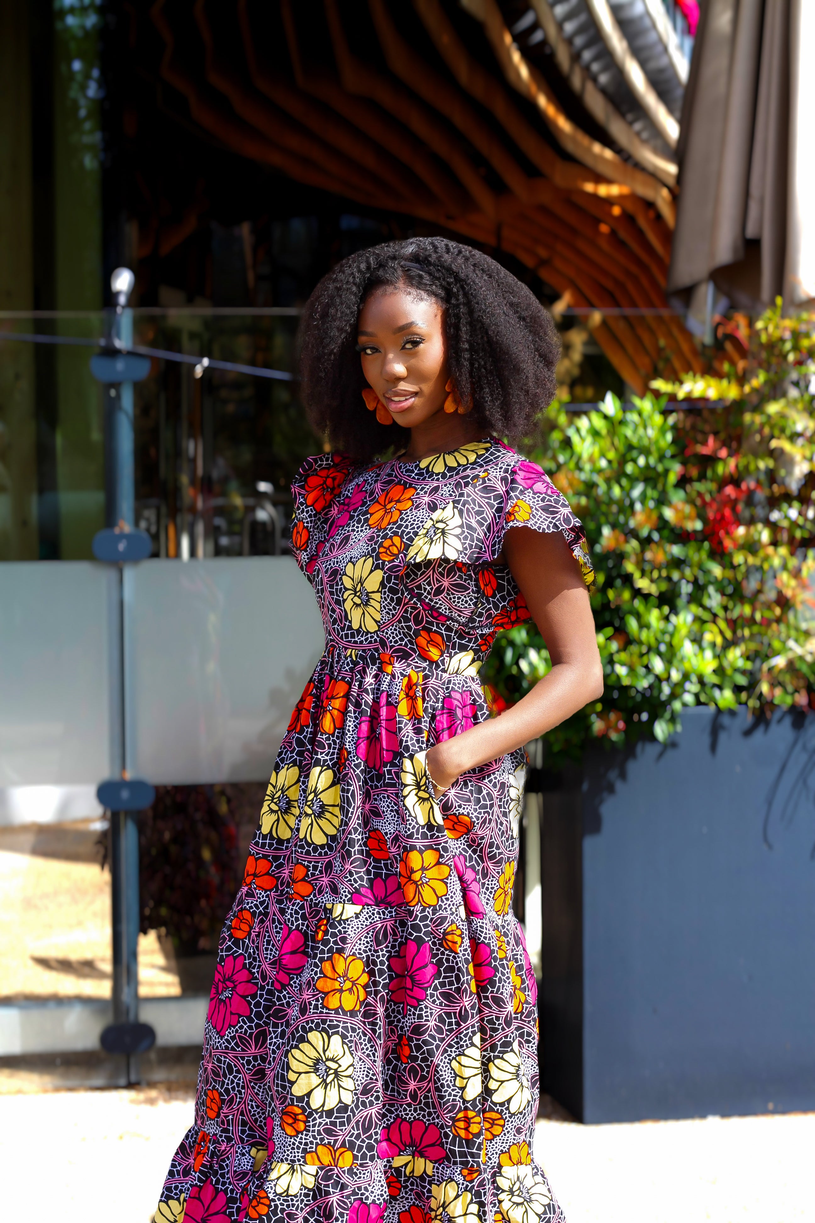 Ready to wear African Print Maxi Dresses Shop CUMO London Clothing CUMO LONDON