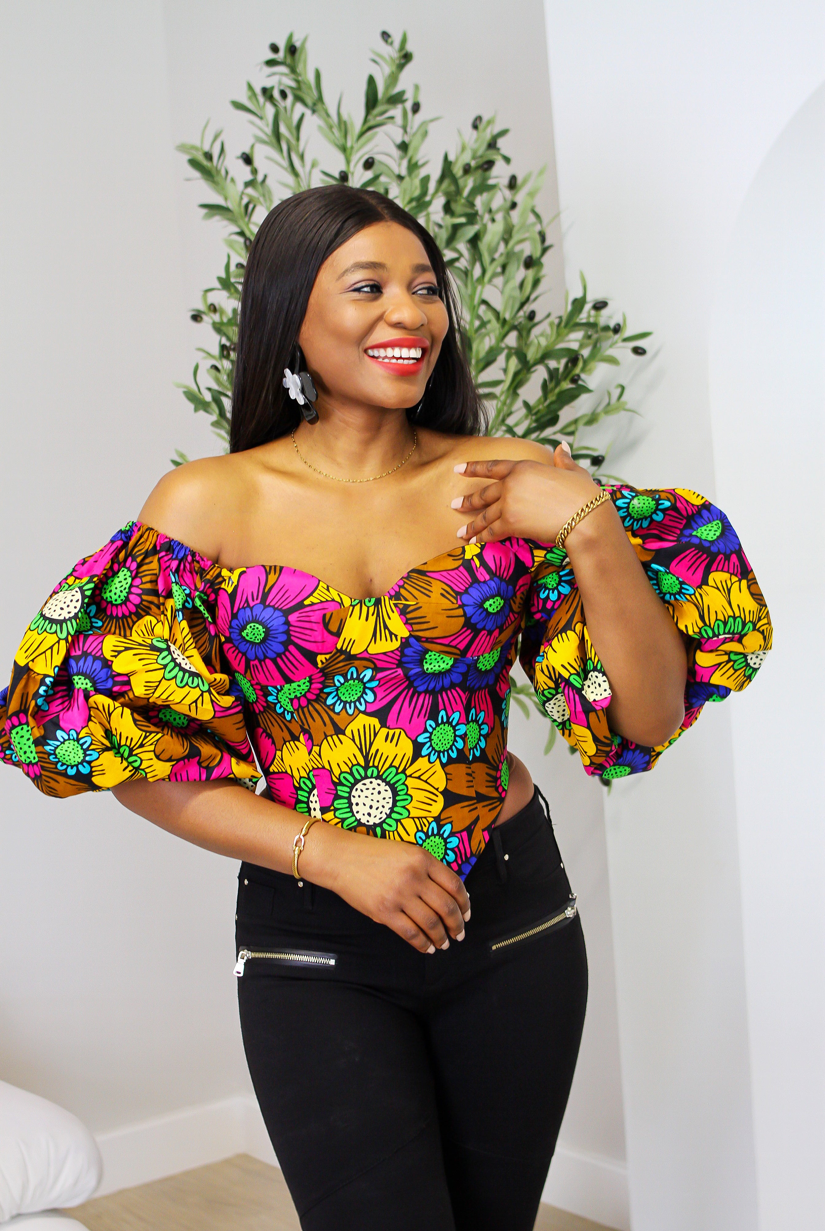 African Print Ankara Corset Top  Kente Print Boned Corset & Skirt Set –  CUMO LONDON