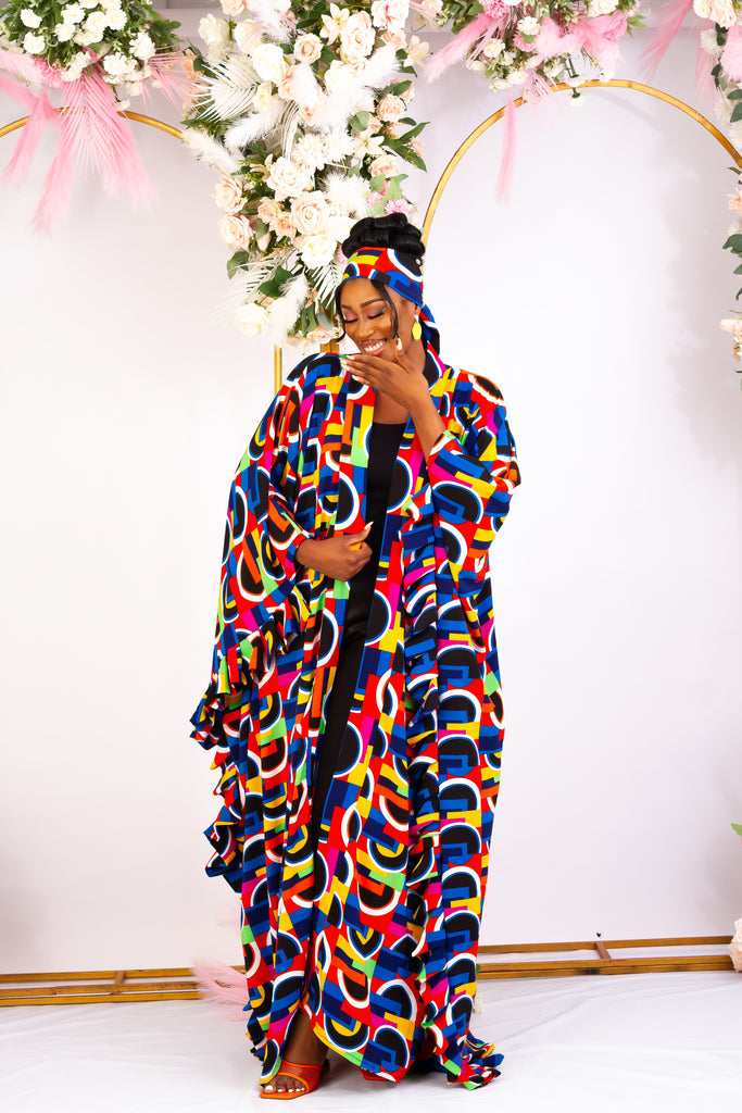  Discover trendy sustainable African apparel in the UK. Handmade African Print Kimono, African print coverups, outerwear for a day on the beach African print Jacket| Ankara jacket | Tribal prints kimono | Floral African print clothing | Cotton Blazer | African print workwear | African clothing UK | Black-owned fashion brand | UK Based African Fashion Brand