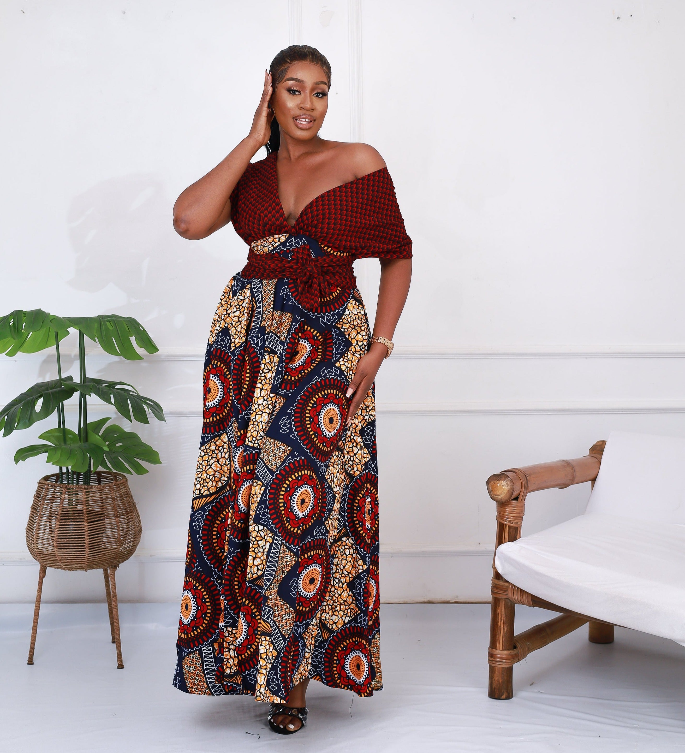 Infinity dress styles for plus size online
