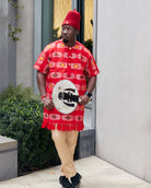 Discover original Igbo Awaete at CUMO London. Shop men’s Akwete kaftan outfits, perfect for weddings, cultural events, and stylish traditional African menswear.