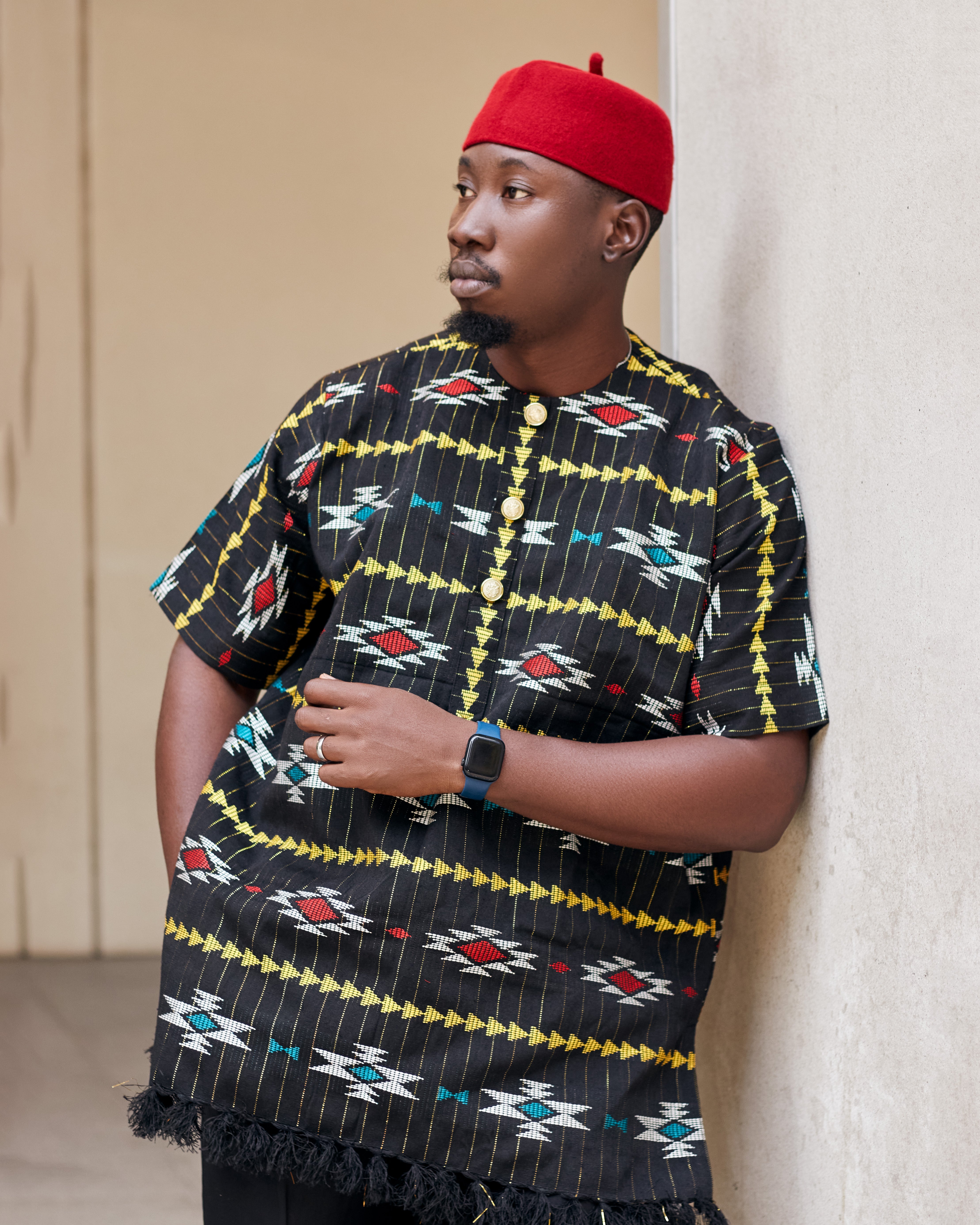 Igbo Chieftaincy Red Cap crafted for cultural ceremonies, weddings, Traditional Nigerian menswear with timeless heritage style. Shop authentic Chieftaincy Caps