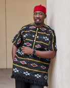 Igbo Chieftaincy Red Cap crafted for cultural ceremonies, weddings, Traditional Nigerian menswear with timeless heritage style. Shop authentic Chieftaincy Caps