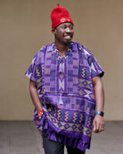 Igbo Chieftaincy Red Cap crafted for cultural ceremonies, weddings, Traditional Nigerian menswear with timeless heritage style. Shop authentic Chieftaincy Caps