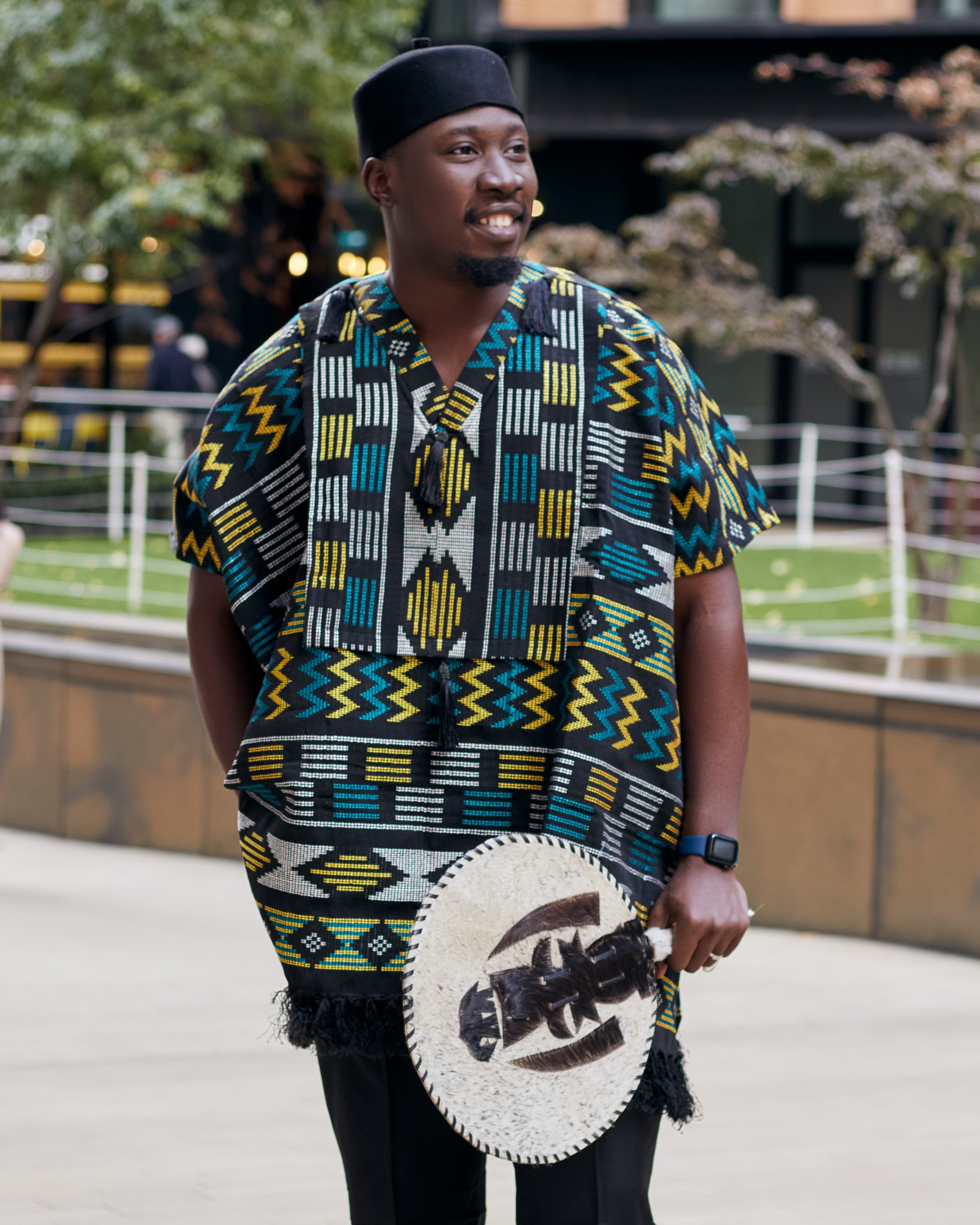 Igbo Chieftaincy Black Cap crafted for cultural ceremonies, weddings, Traditional Nigerian menswear with timeless heritage style. Shop authentic Chieftaincy Caps