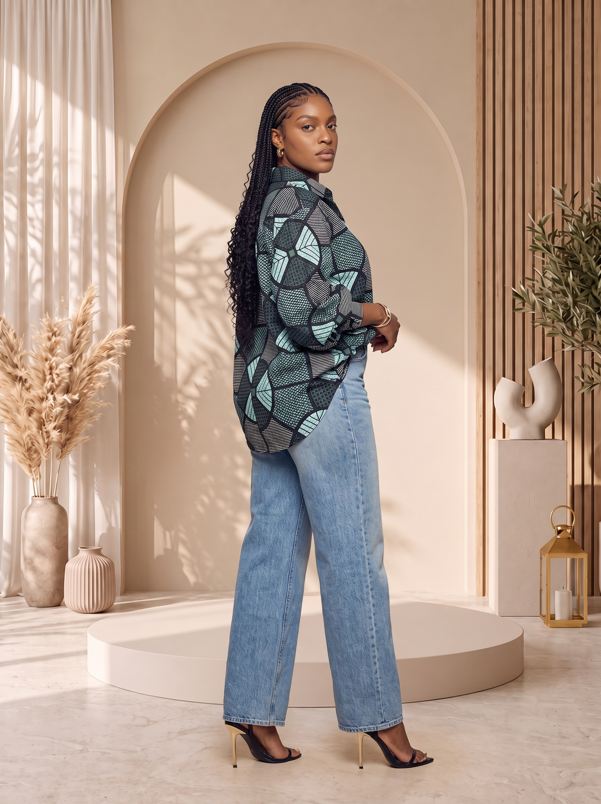 African print shirt women, African print oversized shirt, Ankara shirt women UK, African print blouse, balloon sleeve shirt women, African wax print shirt, oversized African shirt, contemporary African fashion UK, African print top women, CUMO London shirt