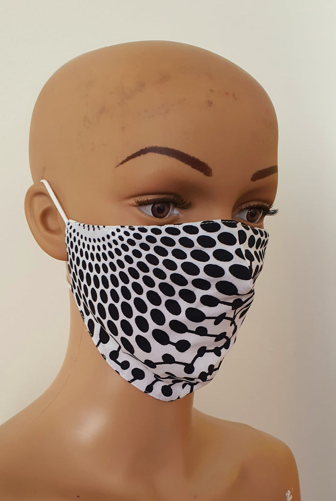 African Print Face Mask | Ankara Fabric Print Face Masks - African Clothing from CUMO LONDON