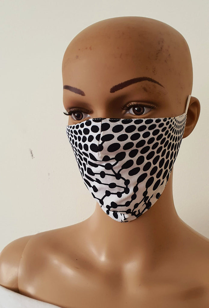 African Print Face Mask | Ankara Fabric Print Face Masks - African Clothing from CUMO LONDON