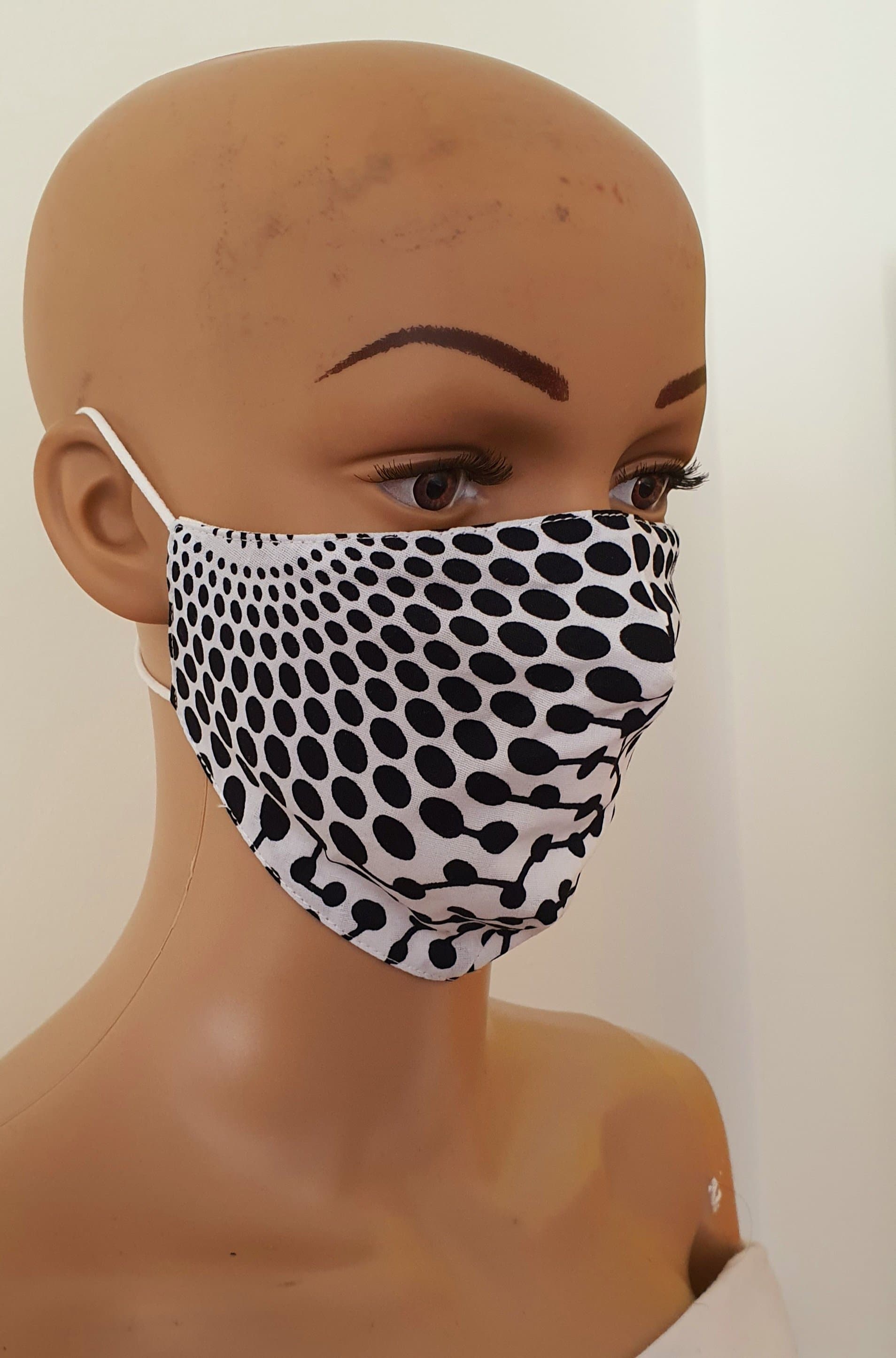 African Print Face Mask | Ankara Fabric Print Face Masks - African Clothing from CUMO LONDON
